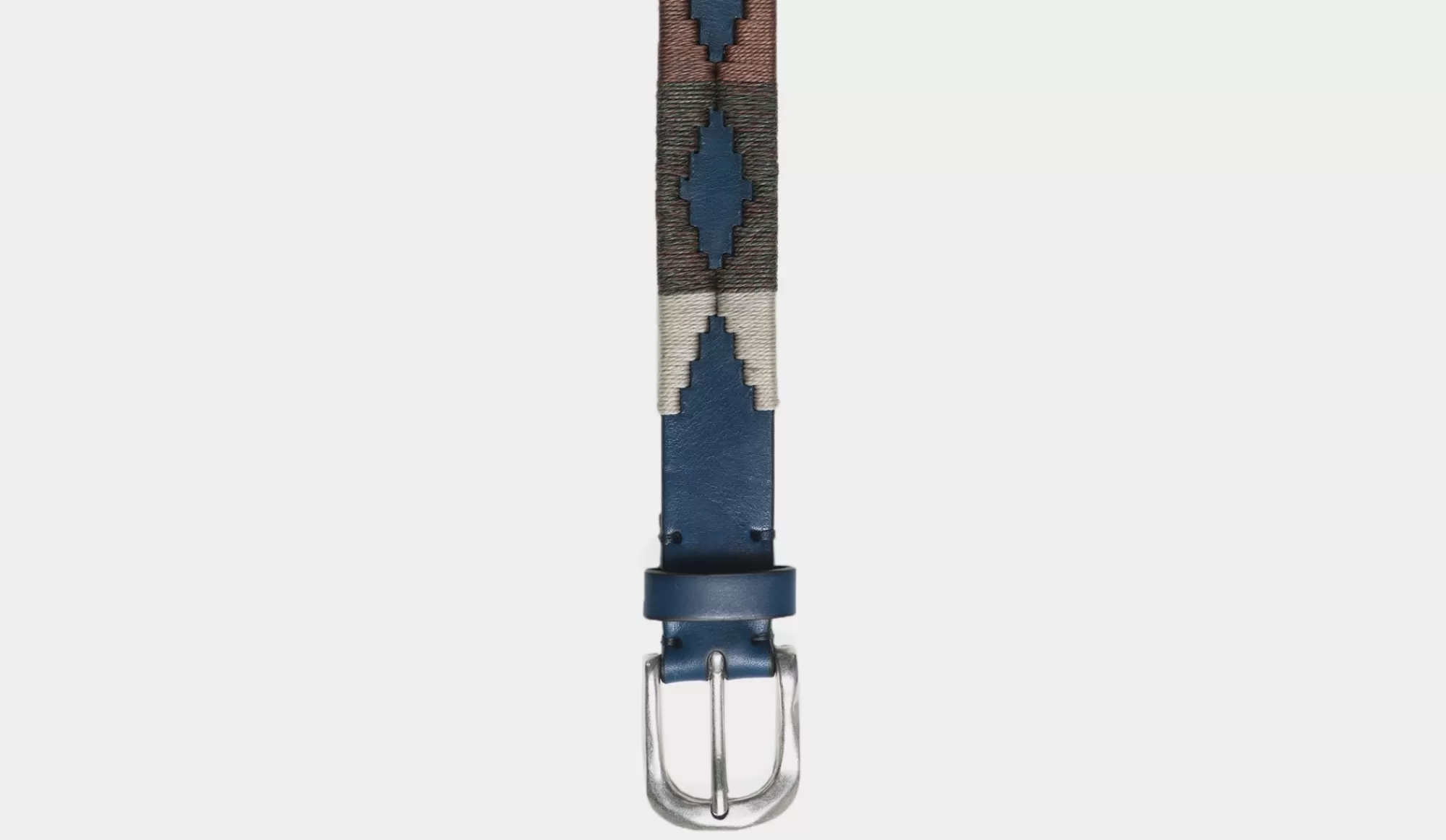 Outlet Paolo Vitale Argentinian Polo Belt Blue