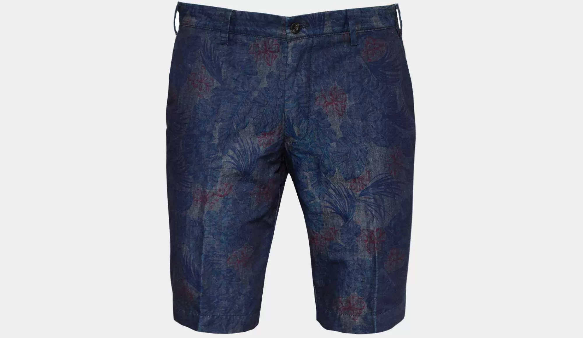 Fashion Germano Bermuda Denim Floral