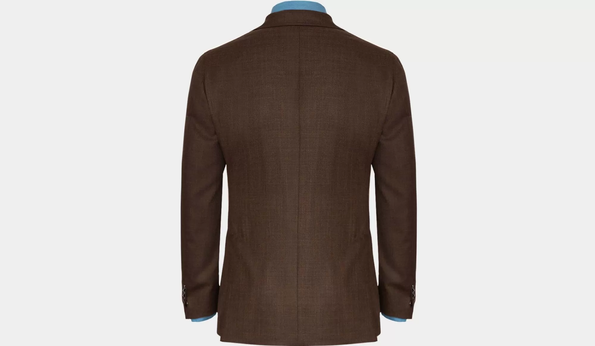 Sale Lubiam Blazer Hopsack Brown