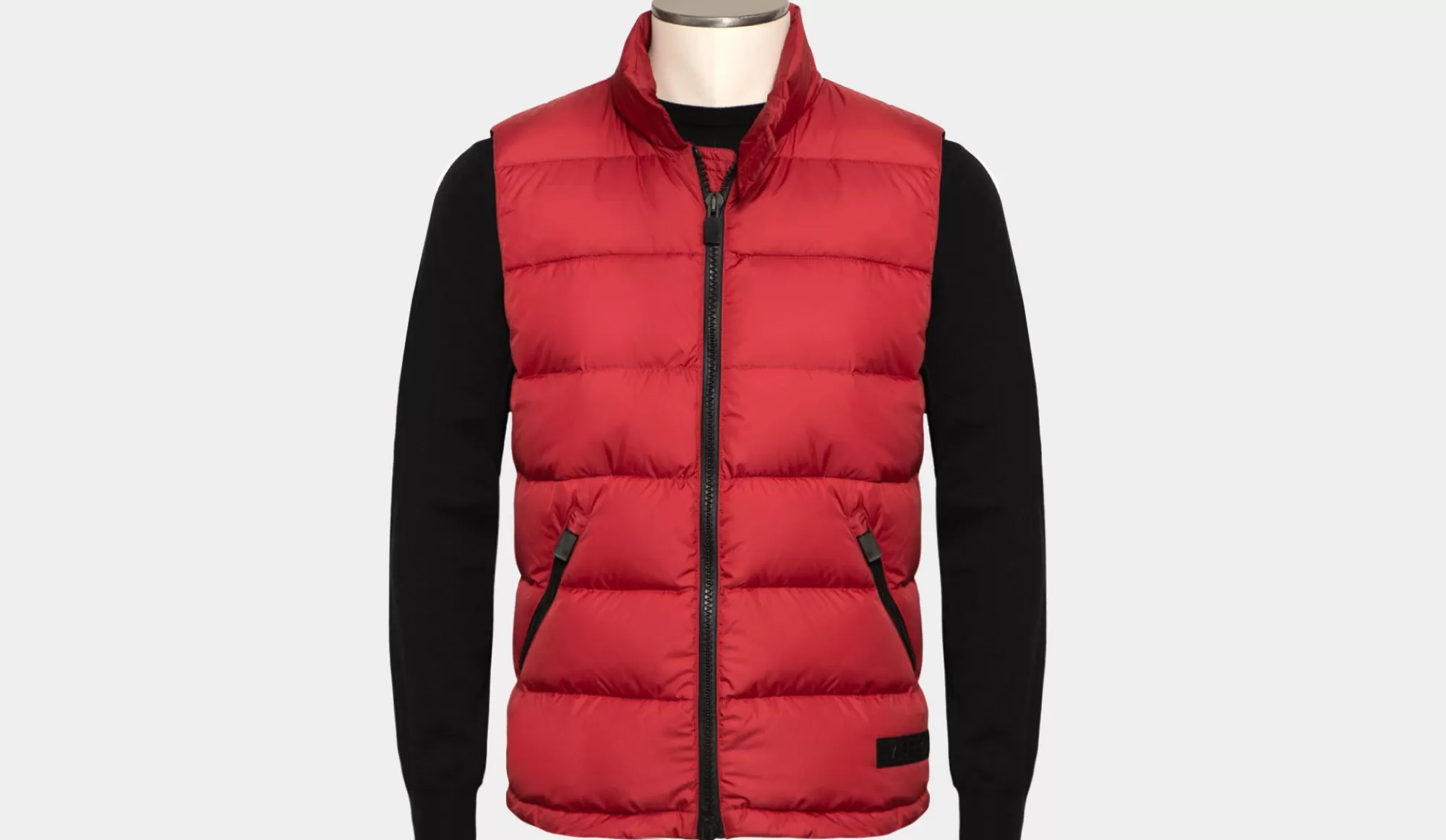 Outlet Aspesi Bodywarmer Down Red