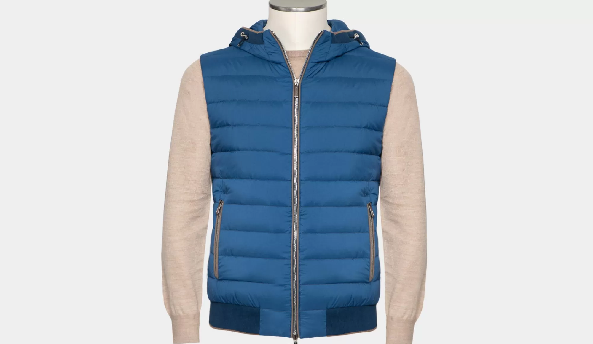 Cheap Moorer Bodywarmer Norm-S3L Indigo