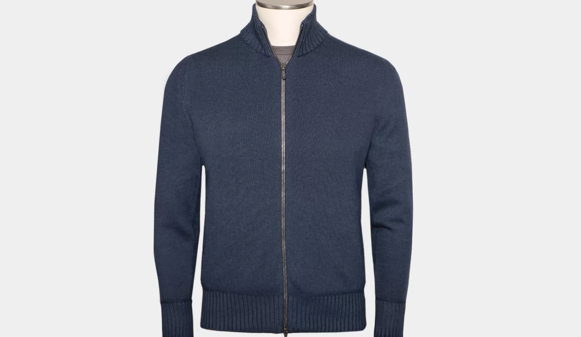 Cheap Drumohr Cardigan Wool Blue