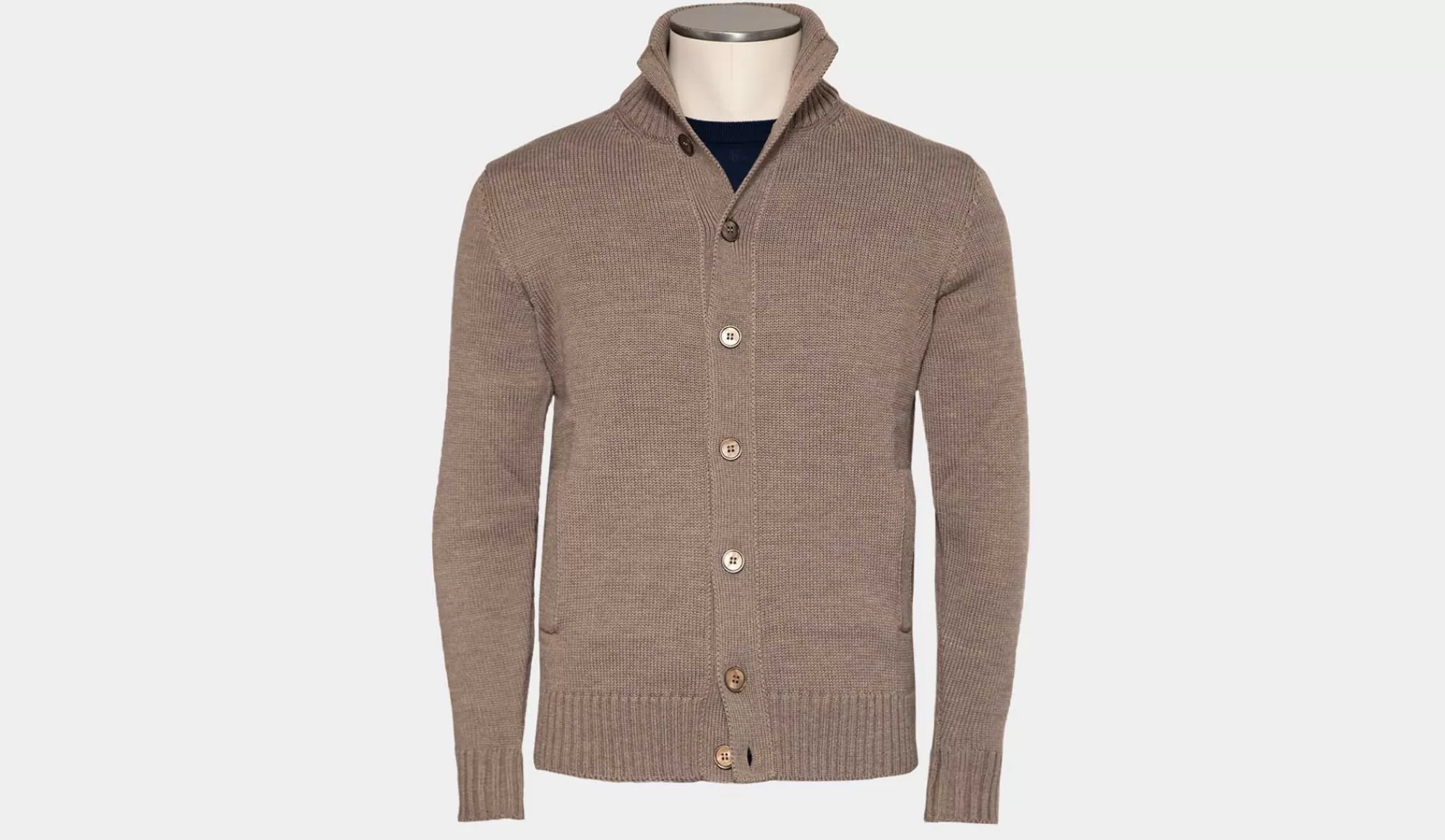 Best Sale Zanone Chioto Cardigan Beige