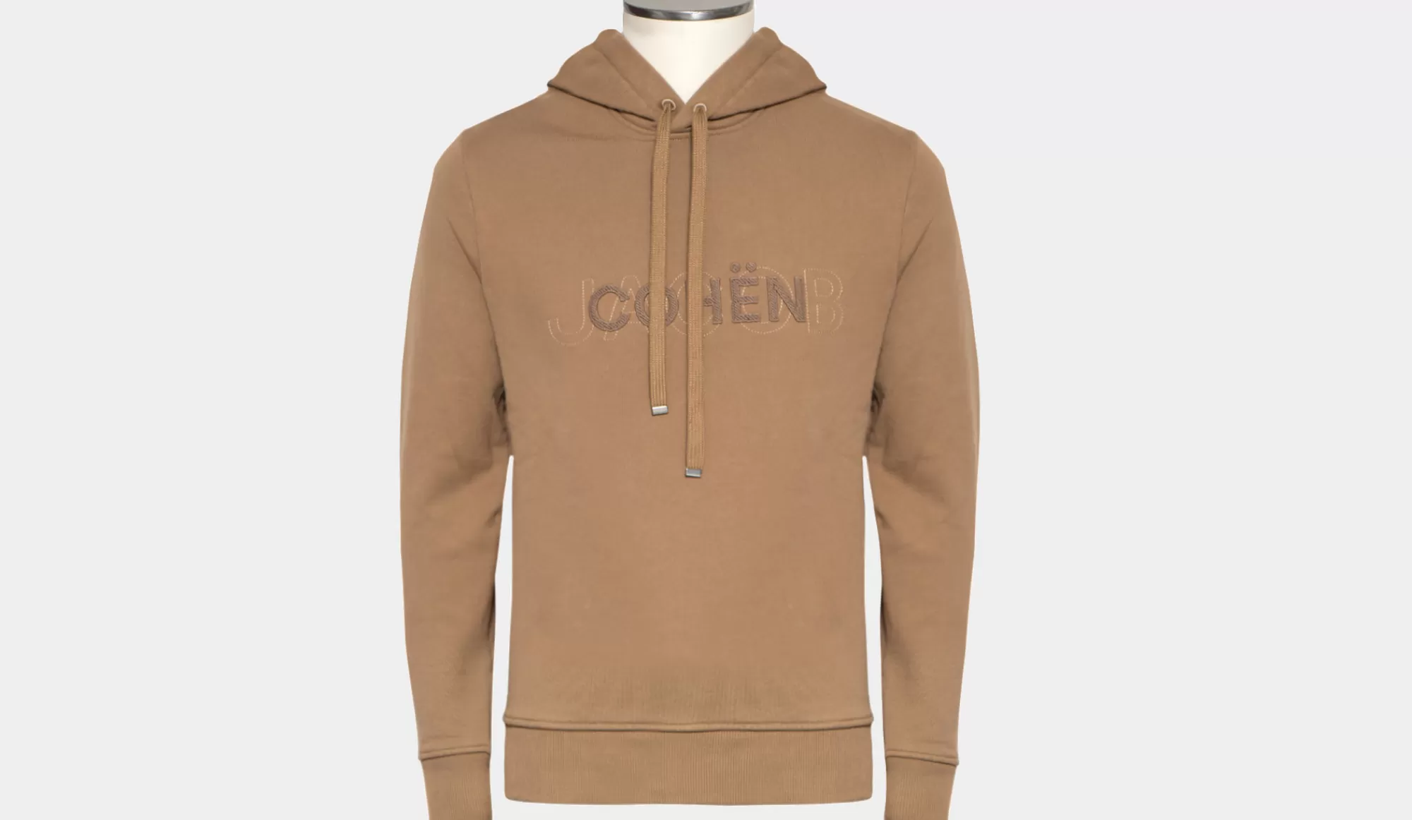 Cheap Jacob Cohen Cotton Hoodie Brown