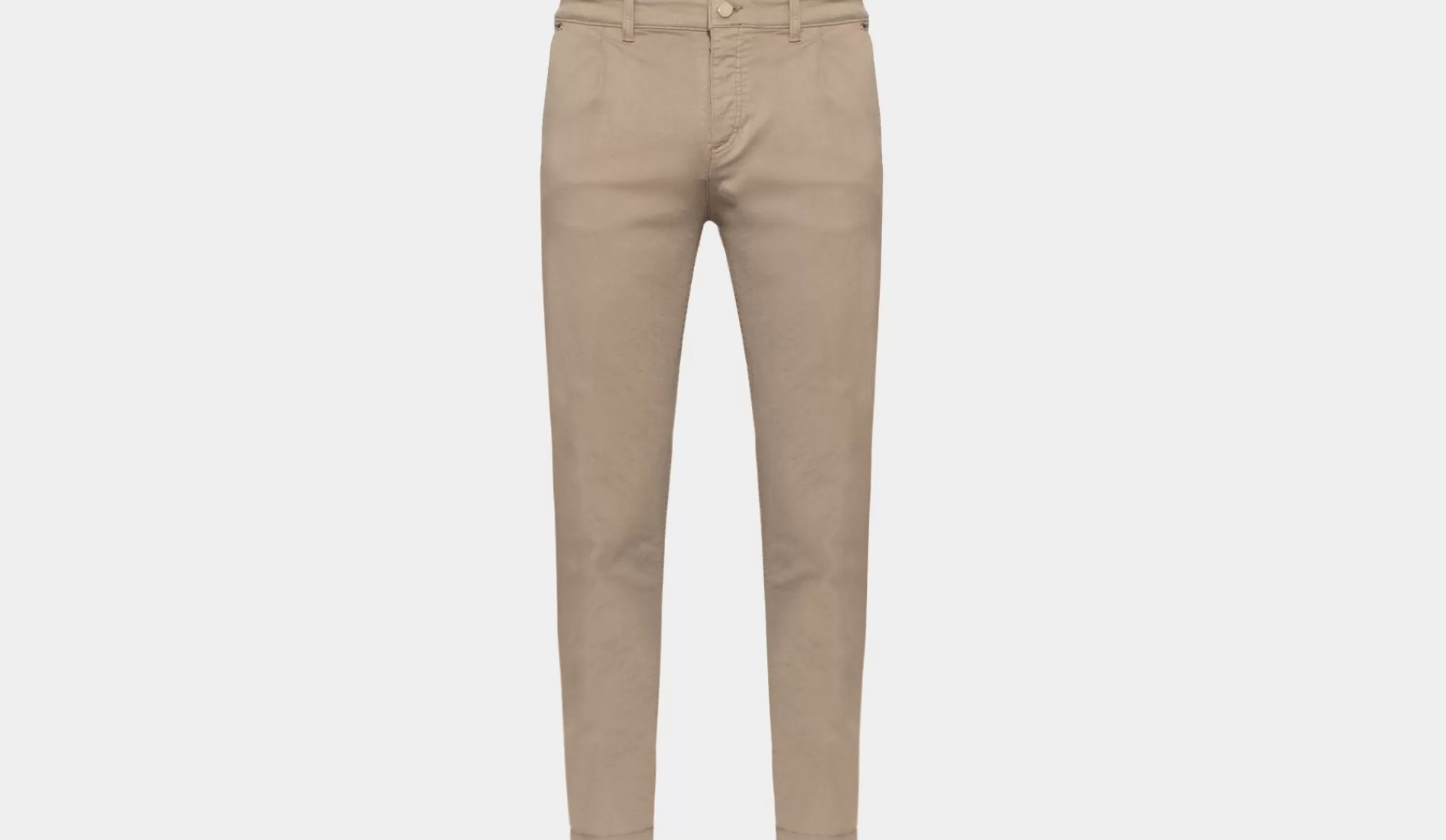 Sale Marco Pescarolo Cotton Slacks Beige