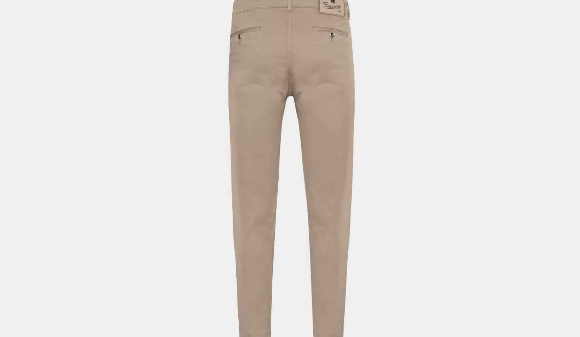 Sale Marco Pescarolo Cotton Slacks Beige