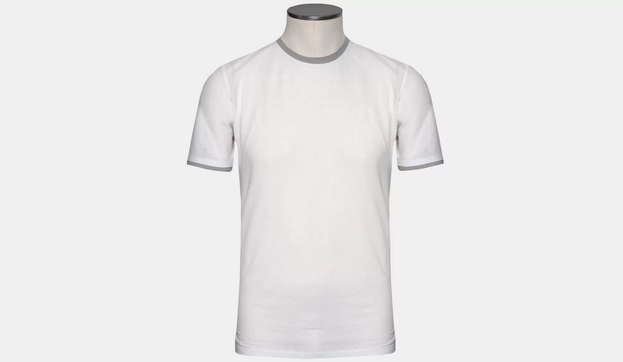 Best Zanone Cotton Tee White