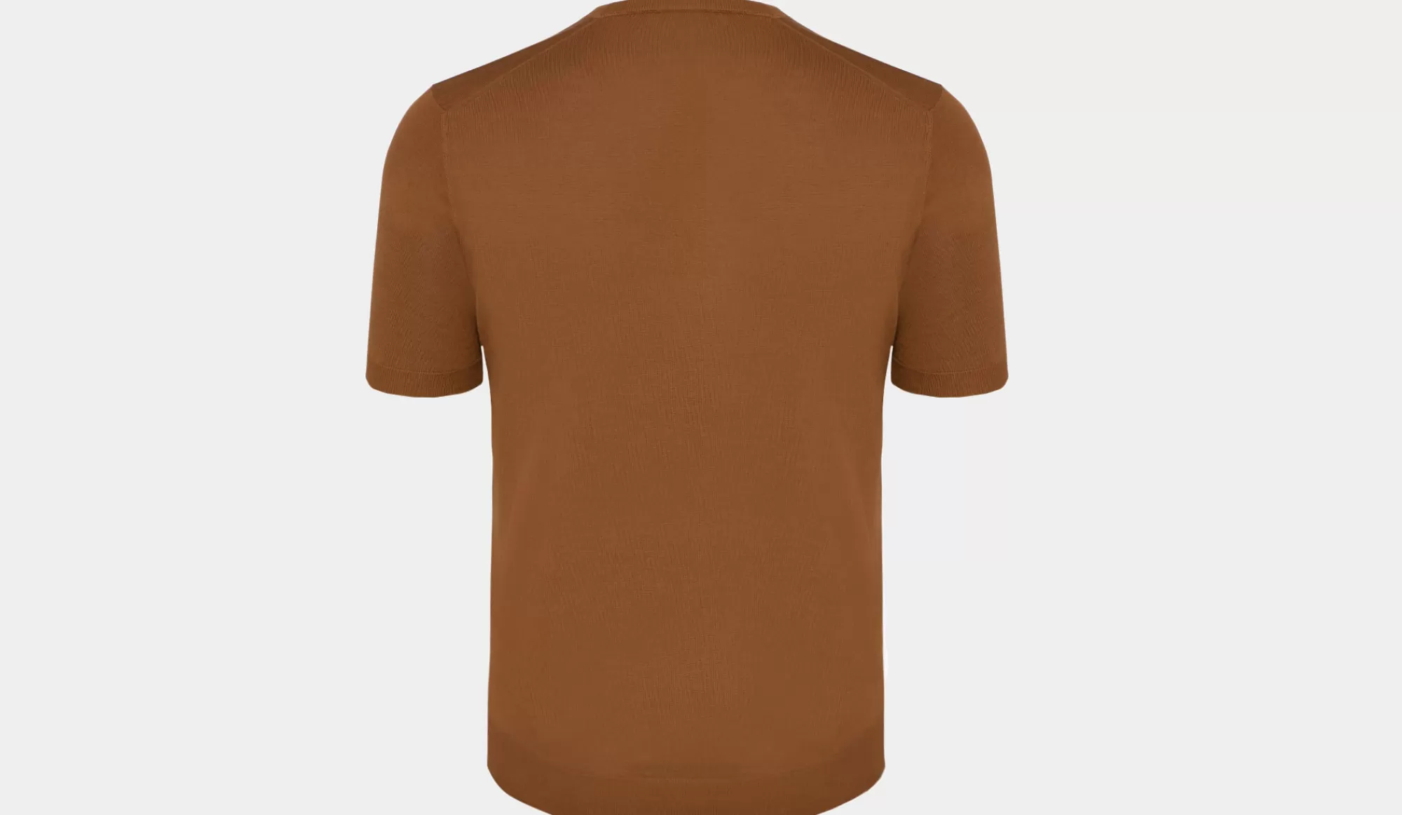 New Drumohr Crewneck '30-Gauge' Caramel