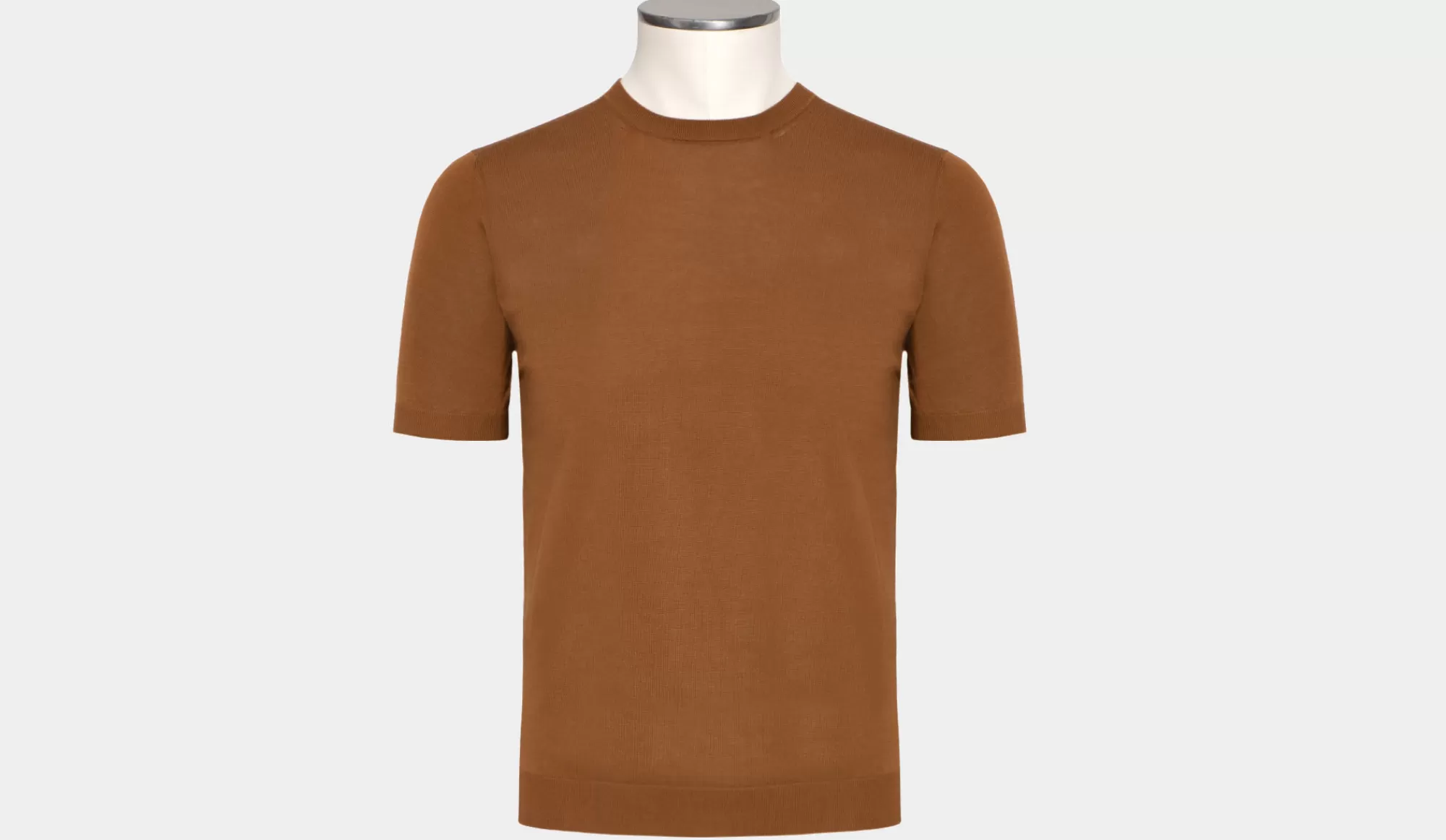 New Drumohr Crewneck '30-Gauge' Caramel