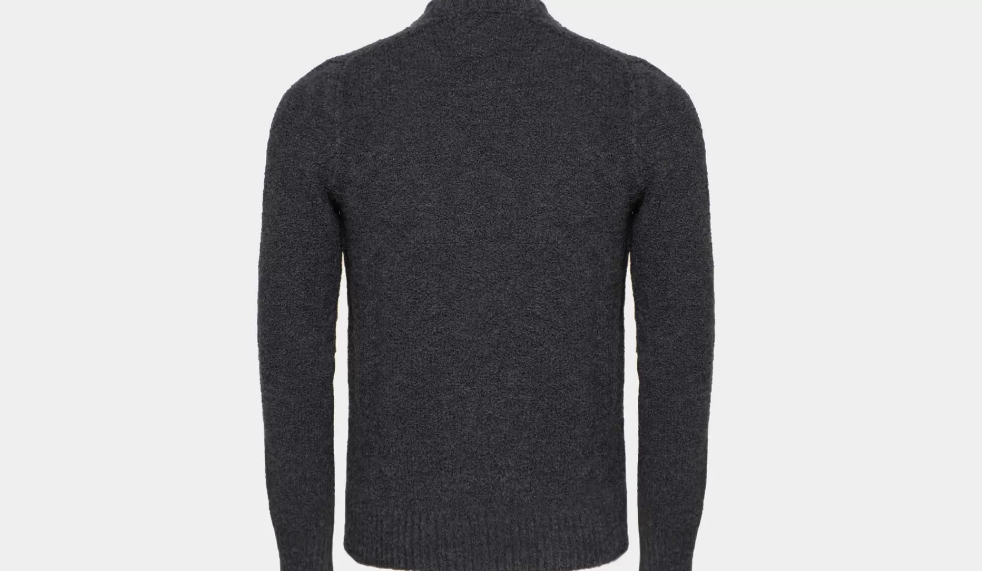 Discount Gran Sasso Crewneck 'Boucle' Grey