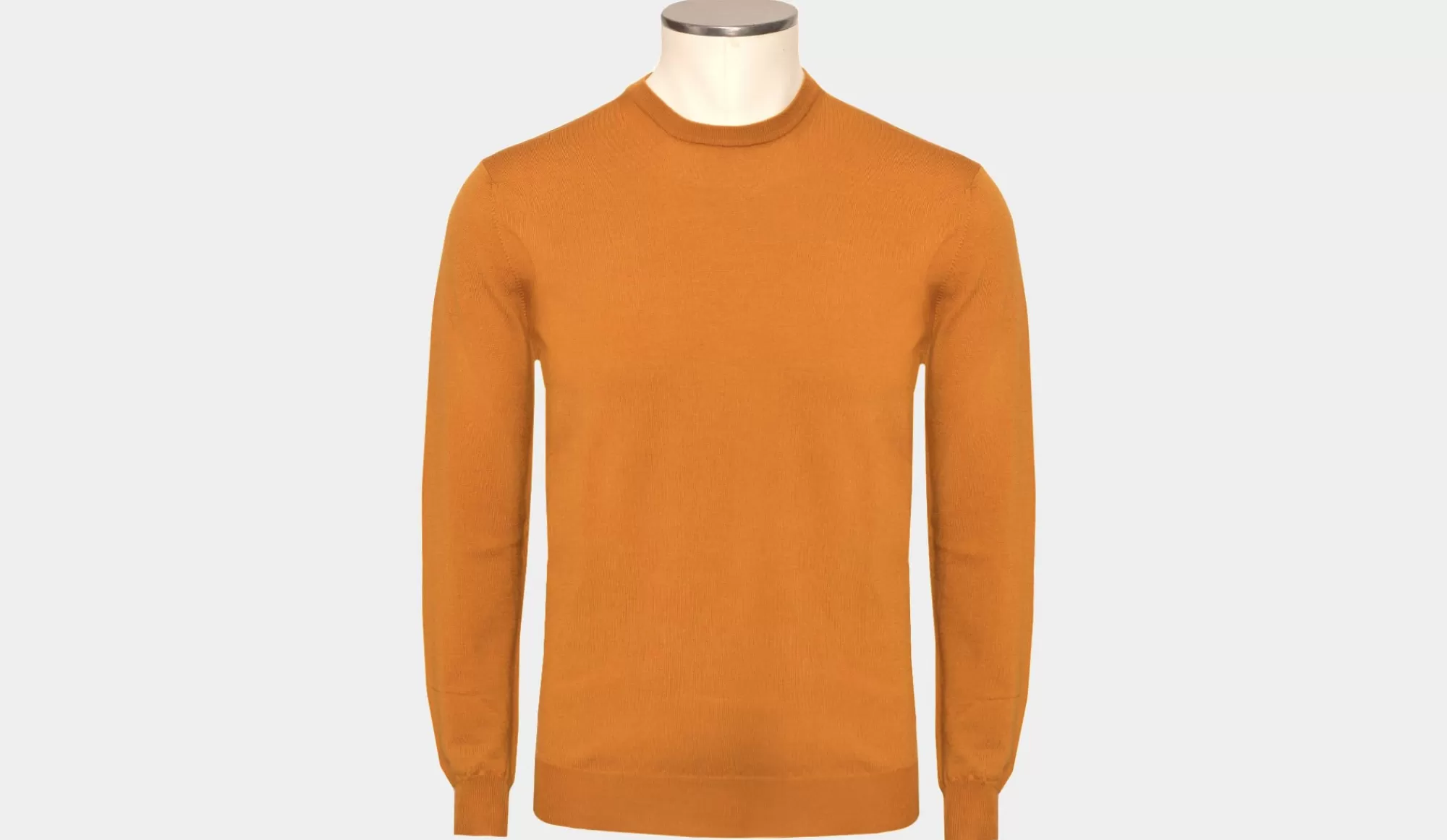 New Zanone Crewneck Flexwool Ochre