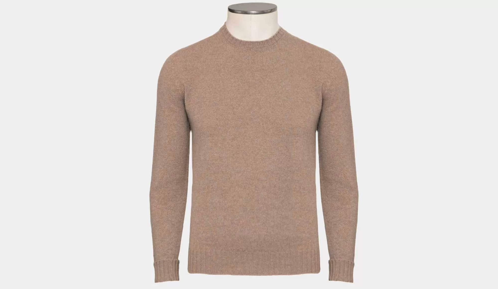 Hot Drumohr Crewneck Geelong Camel