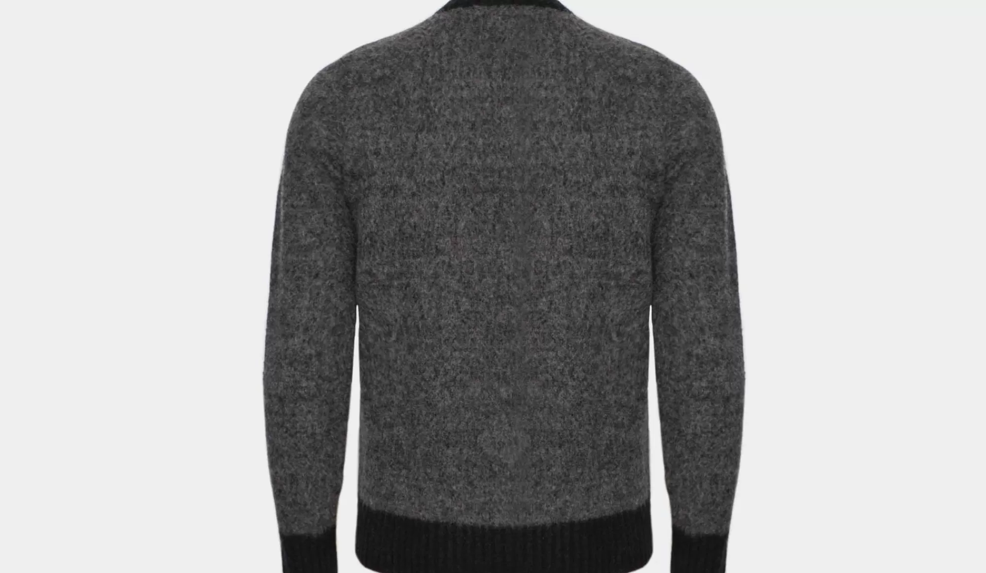 Cheap Drumohr Crewneck Geelong Contrast Grey