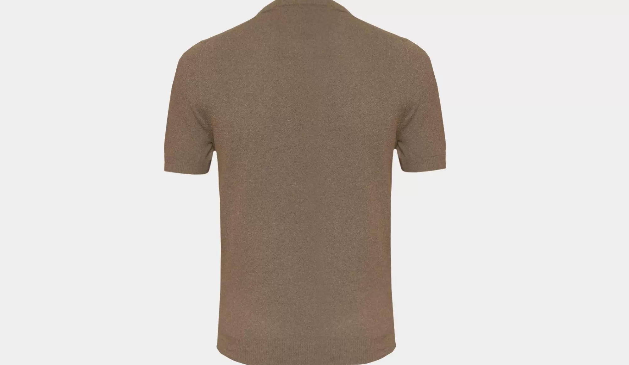 Shop Gran Sasso Crewneck Terry Taupe