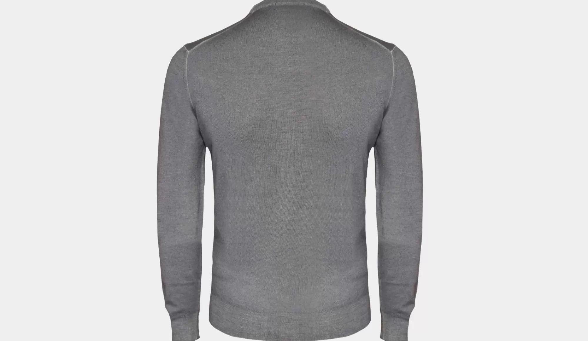 Best Drumohr Crewneck Wool 140S Grey