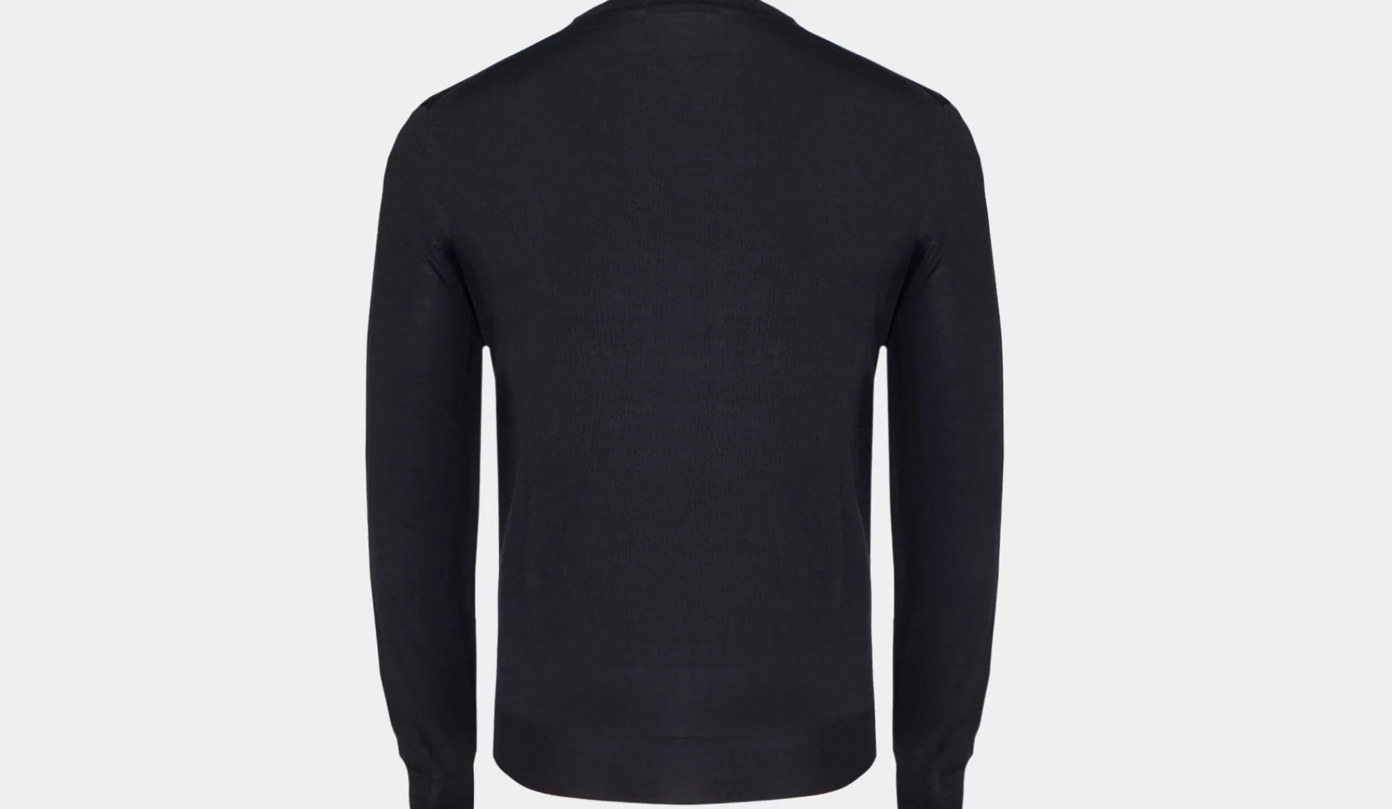 Discount Drumohr Crewneck Wool 140S Navy