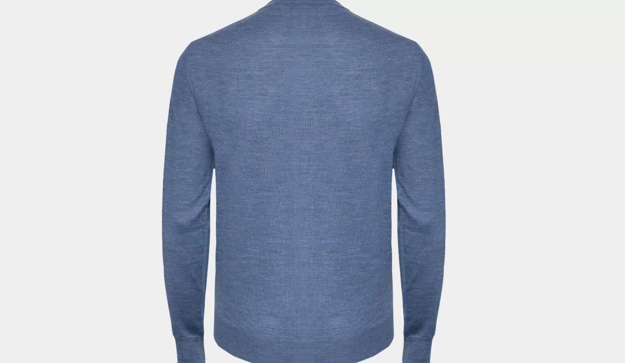 Discount Fedeli Crewneck Wool S140 Blue