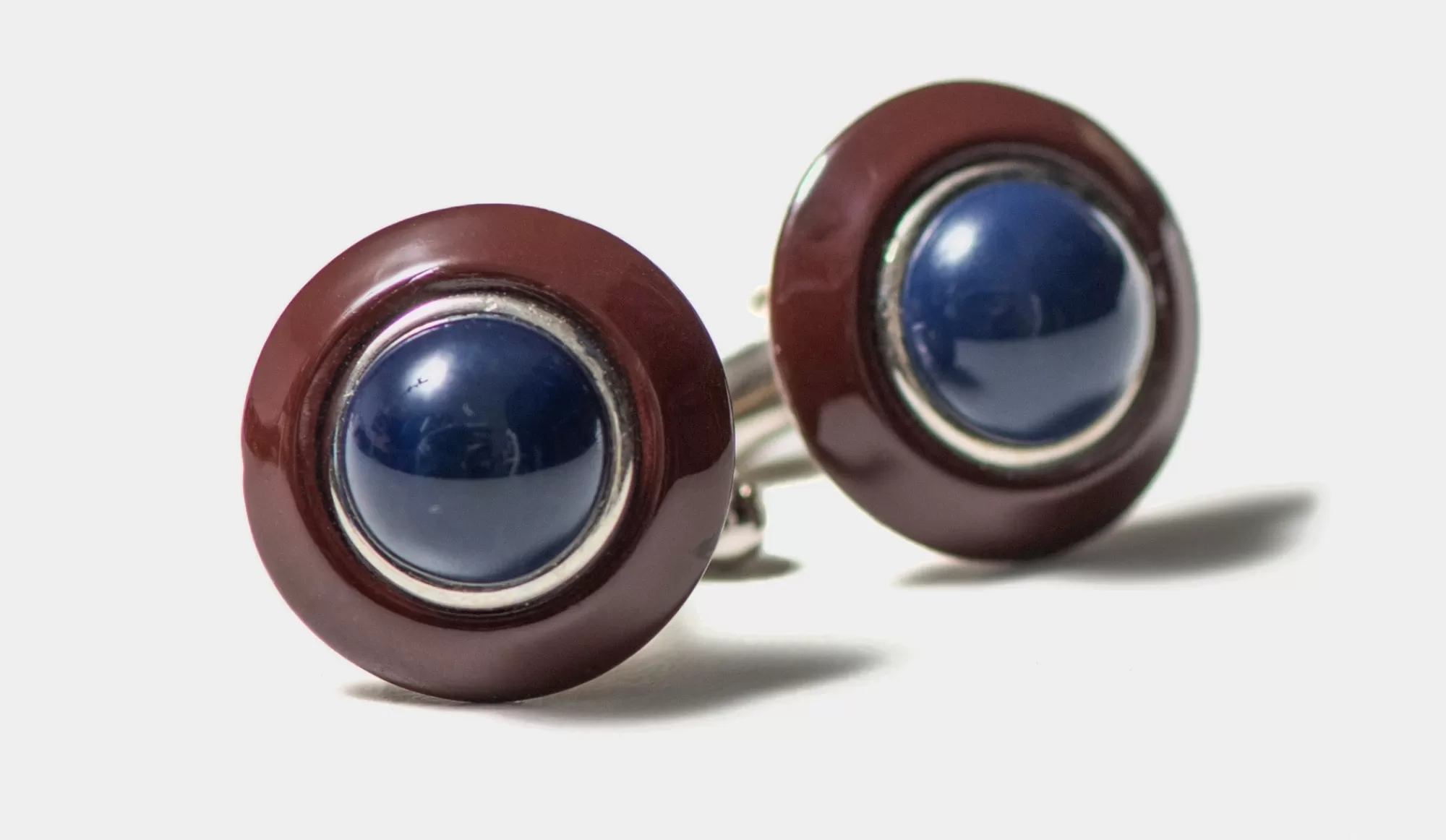 Cheap Pal Zileri Cufflinks Burgundy