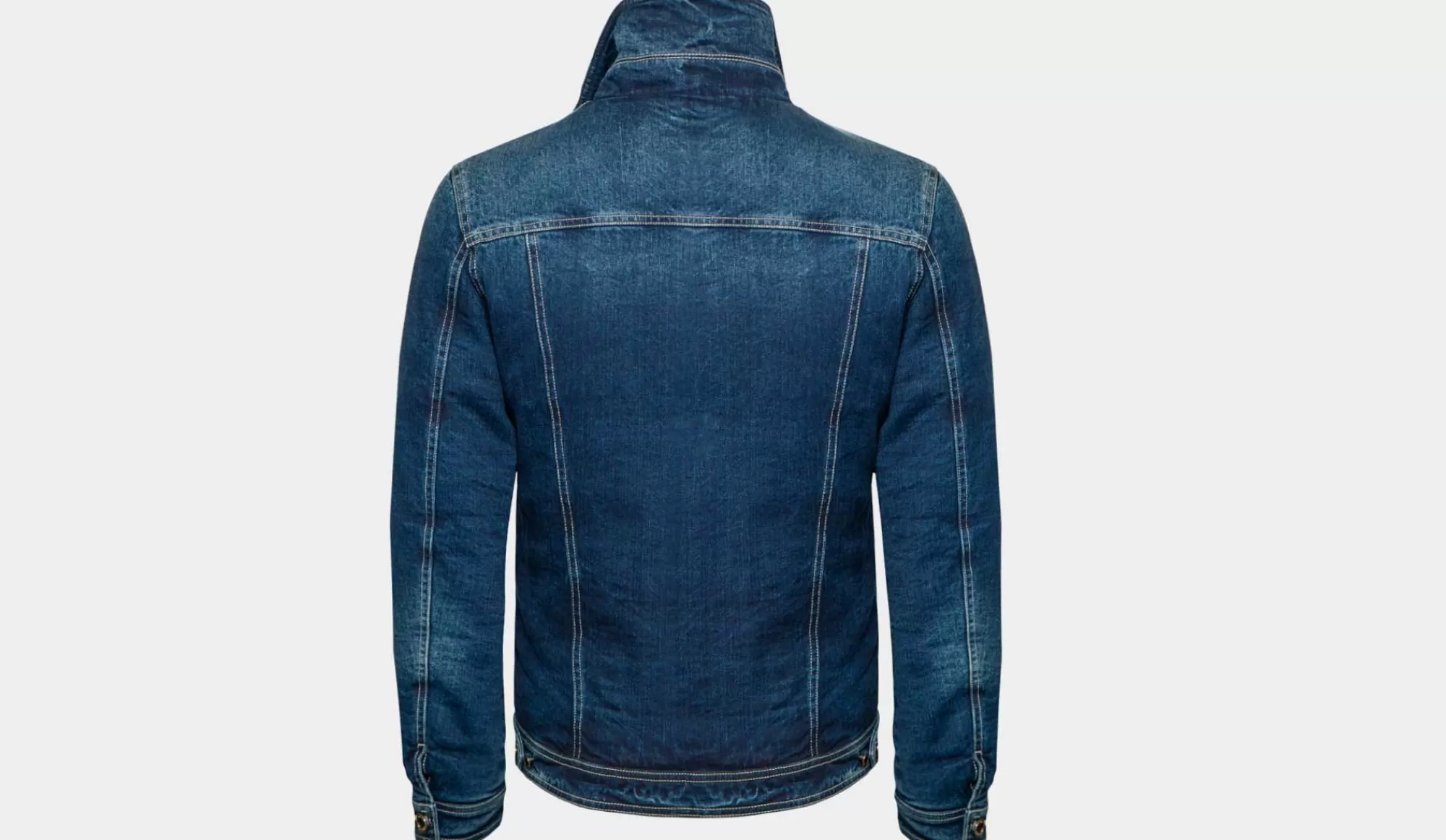 Hot Moorer Denim Jacket Turbino-103 Blue