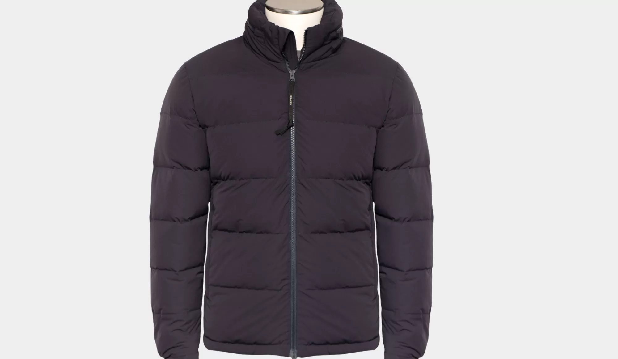 Best Sale Aspesi Down Bomber Jacket Navy