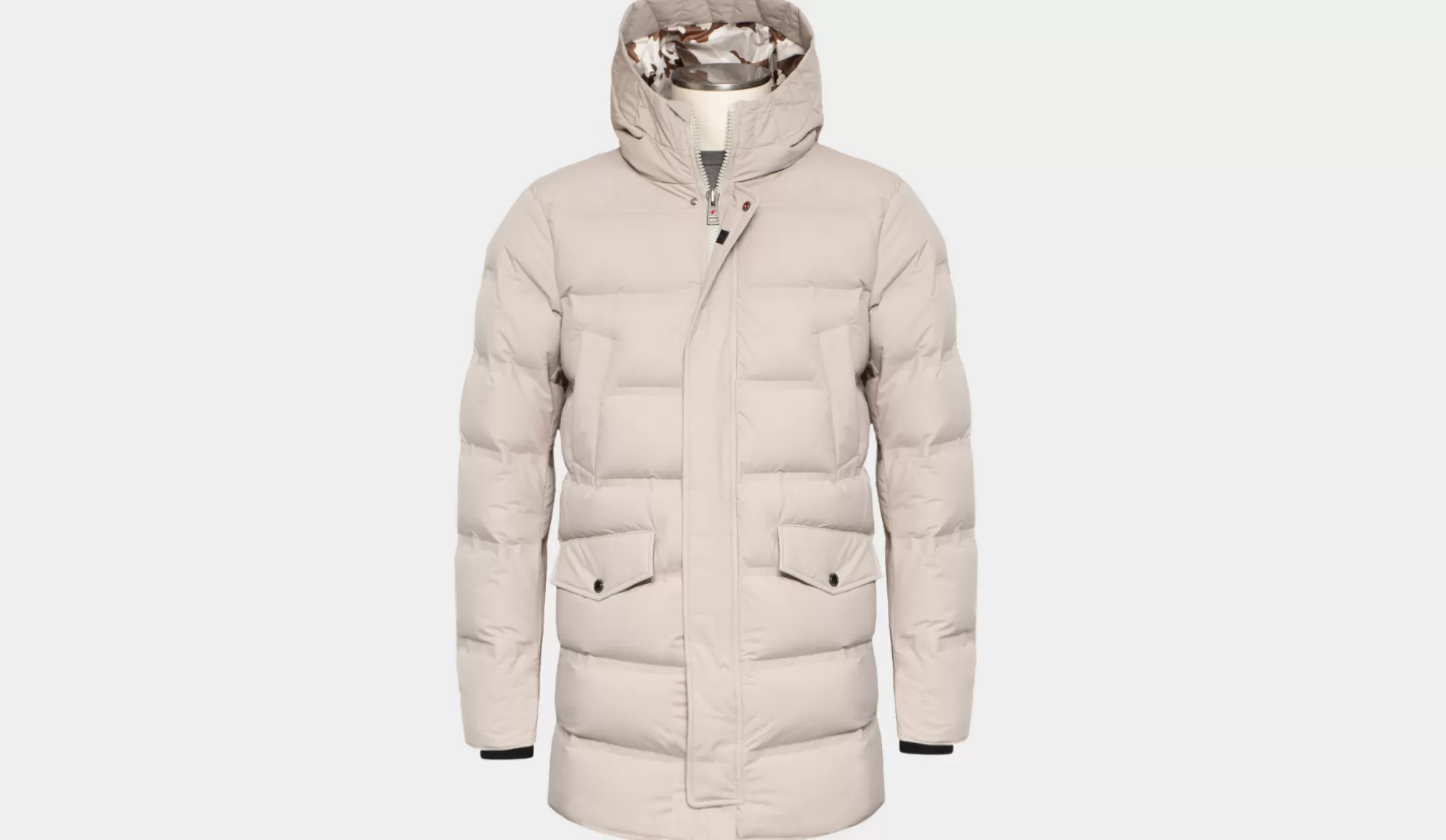 Online Kired Down Coat "Reuss" Ivory