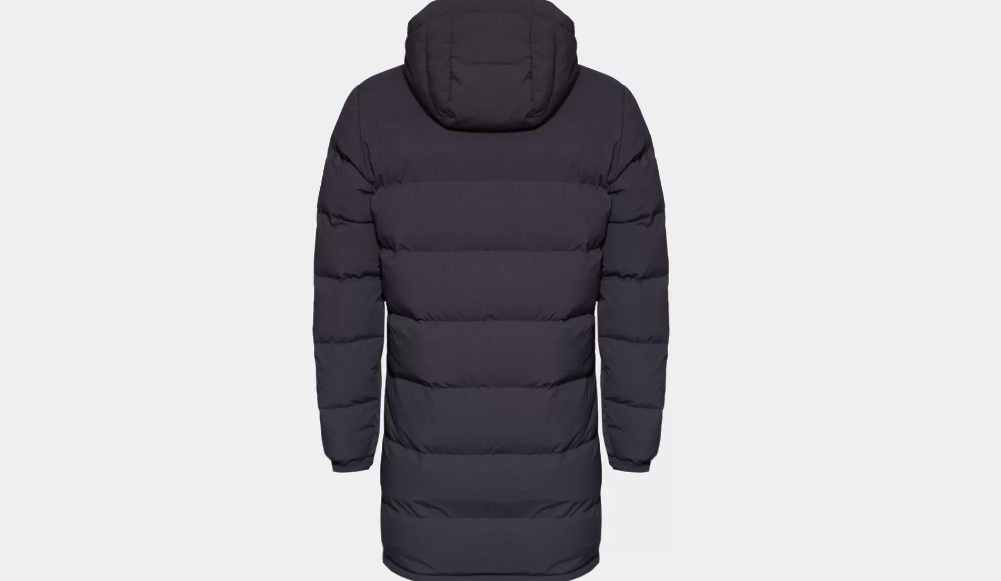 Best Aspesi Down Parka "Cappotto Longo" Navy