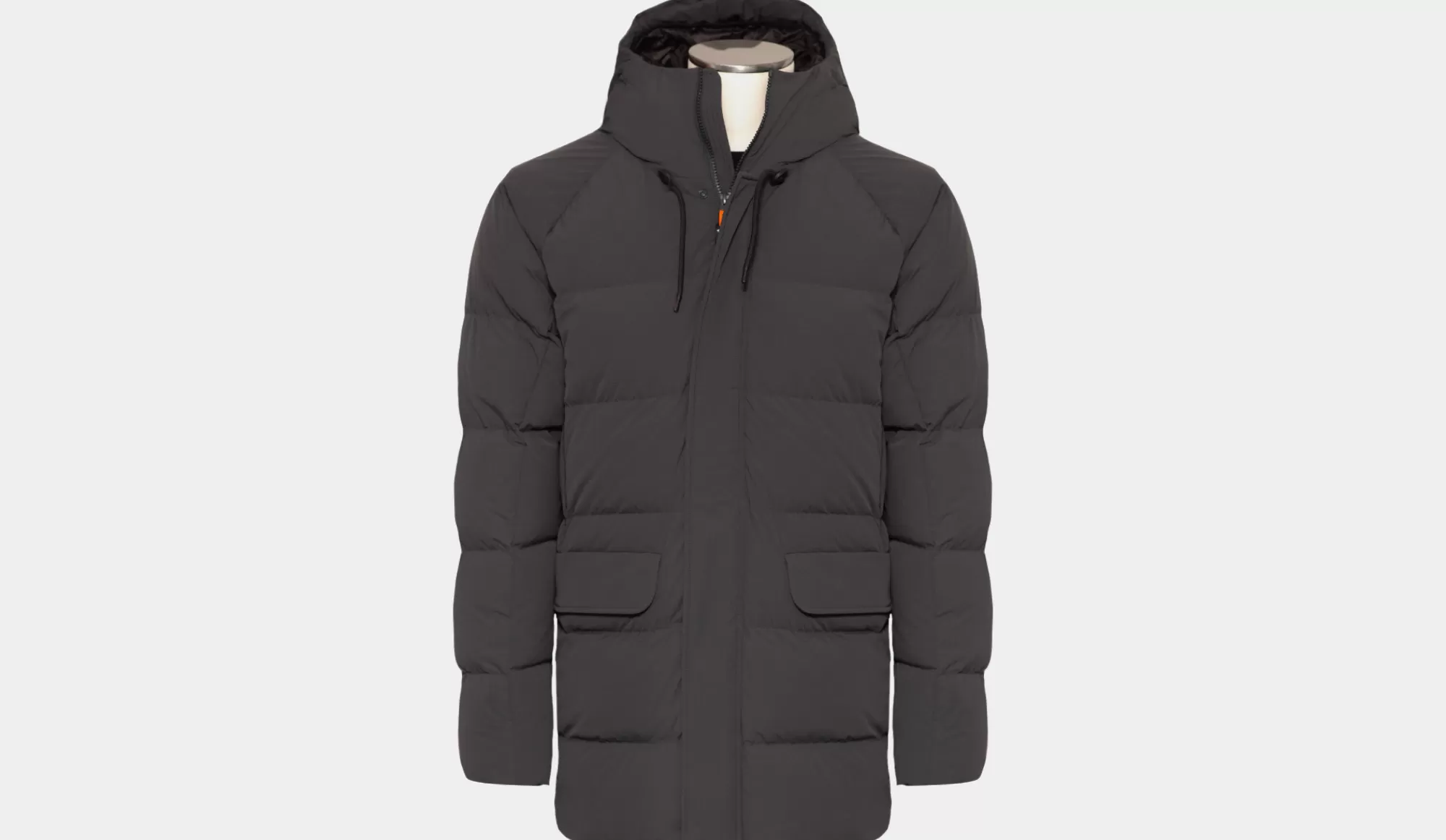 Cheap Aspesi Down Parka "Radon" Antracite