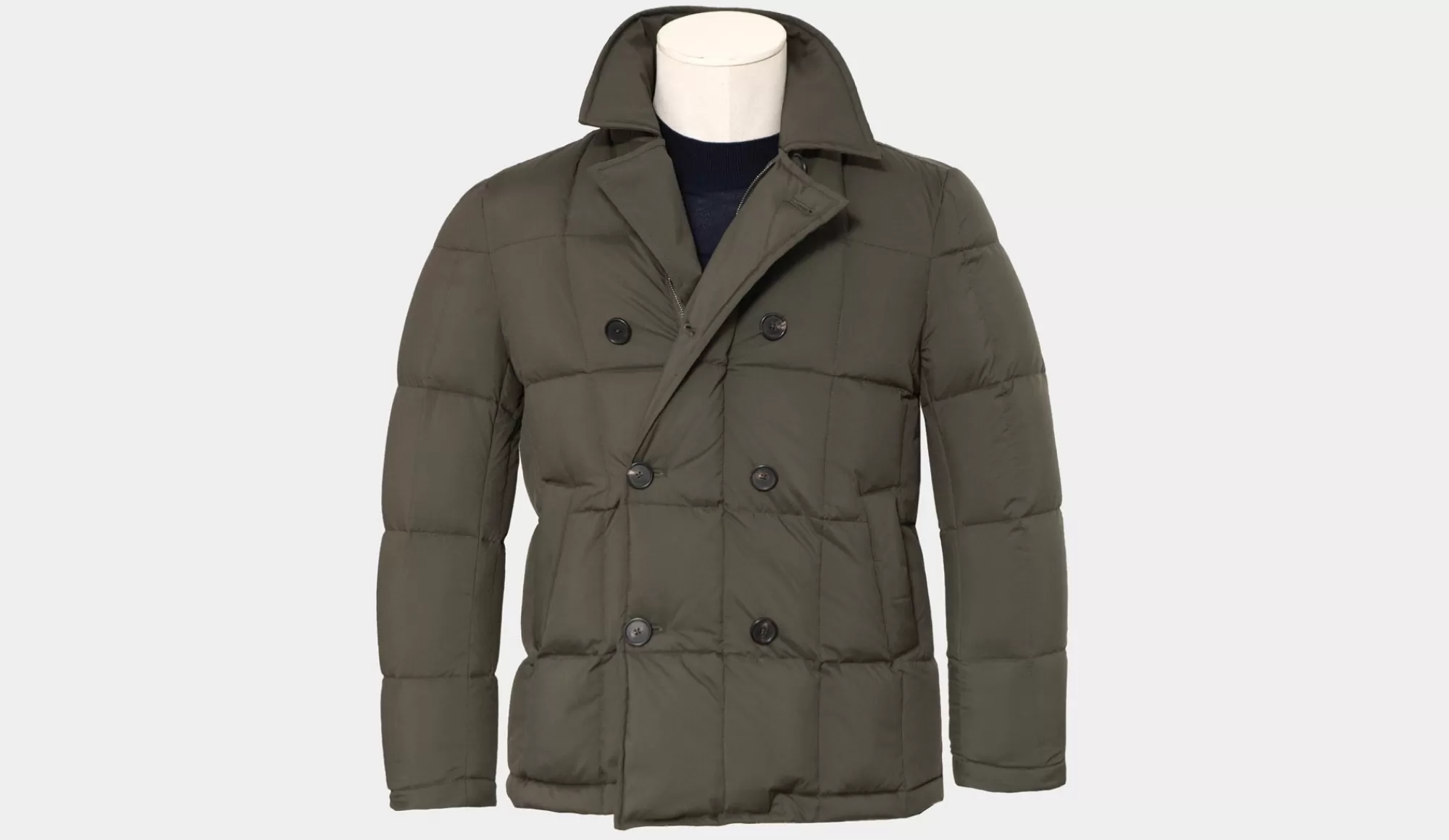 Outlet Manto Downjacket Peacoat Forest-Green