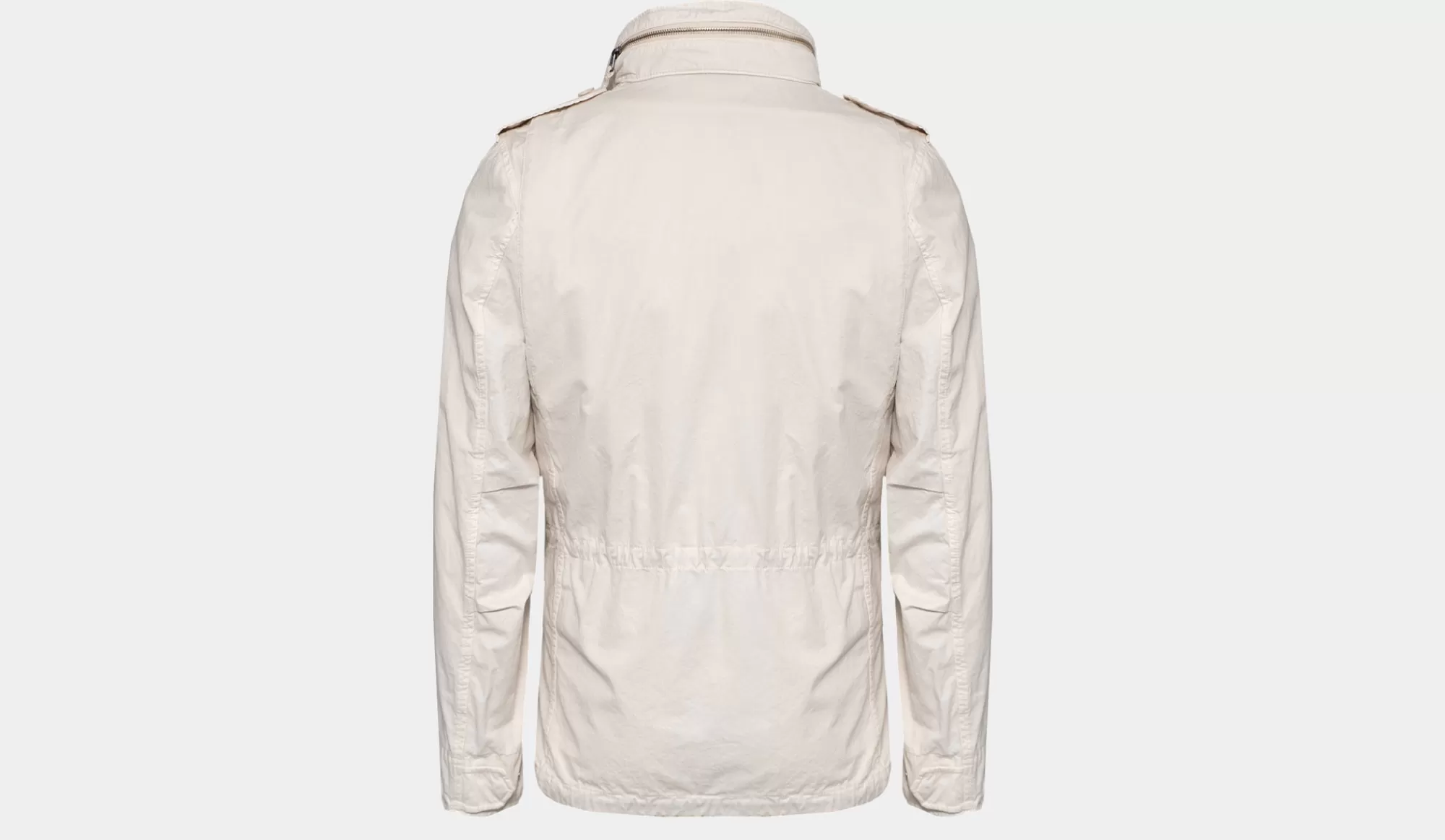 Best Sale Aspesi Field Jacket Cotton Off-White