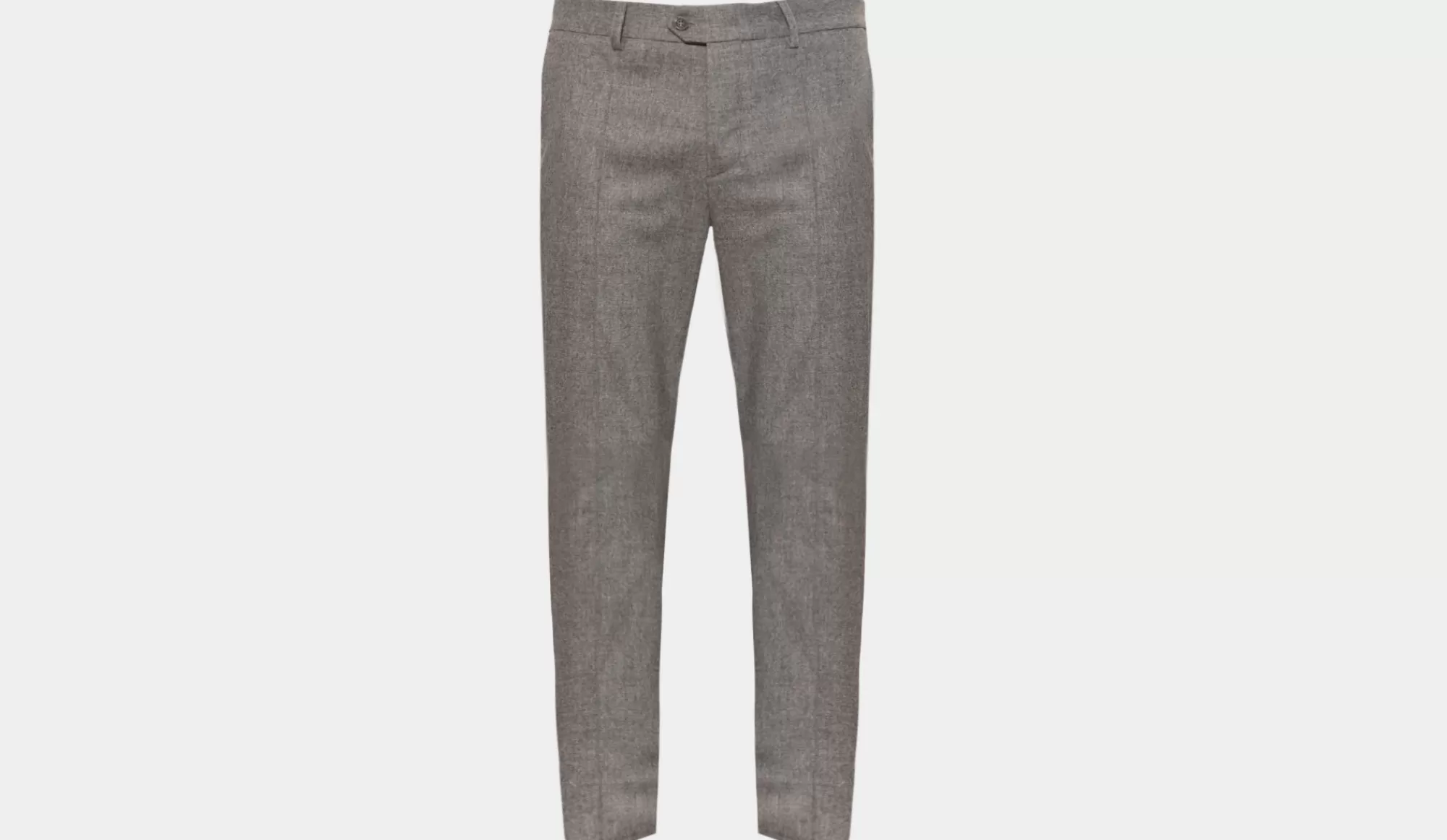 Clearance Marco Pescarolo Flannel Trousers Light Grey