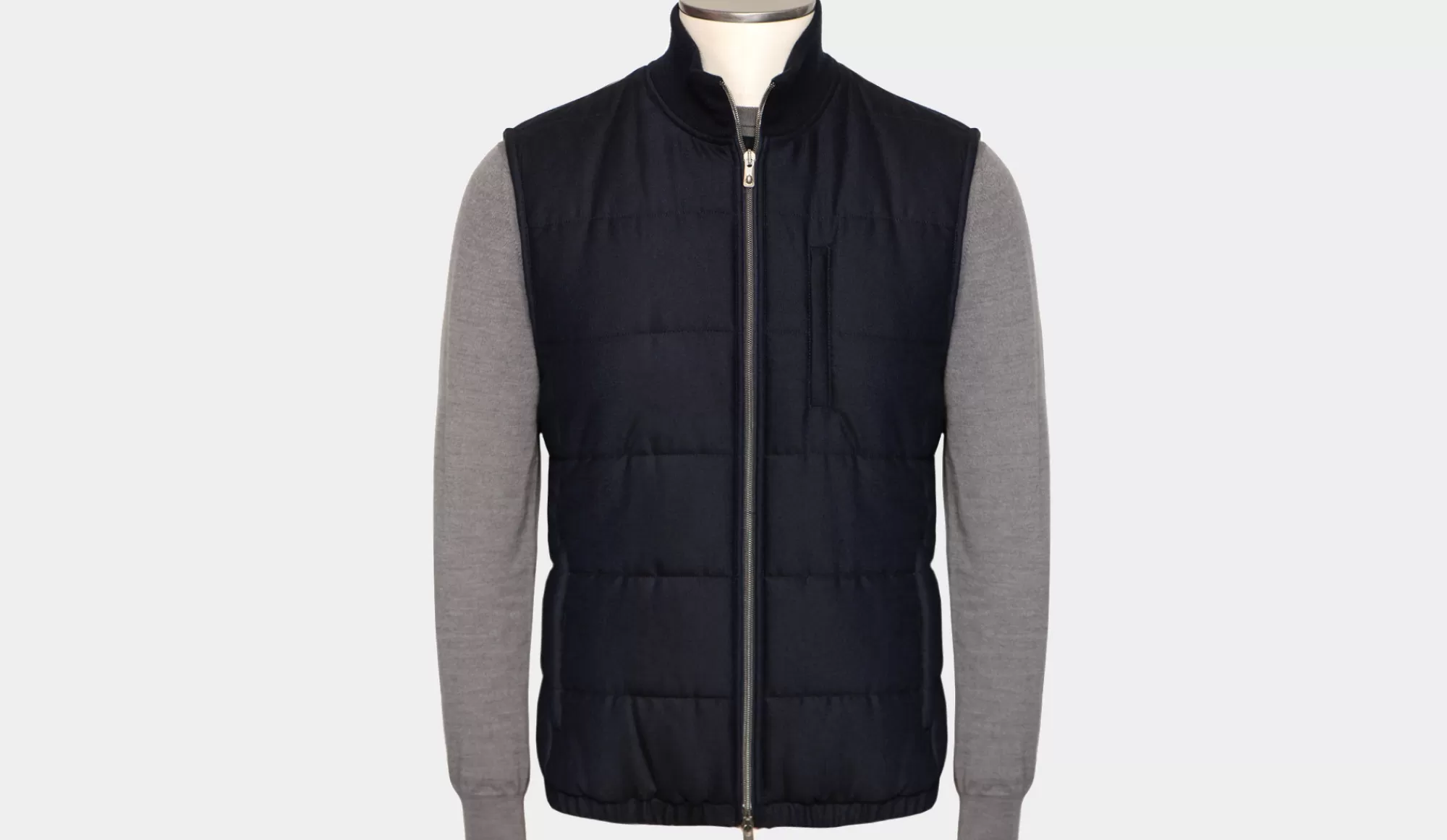 Best Sale Capobianco Gilet Wool Navy