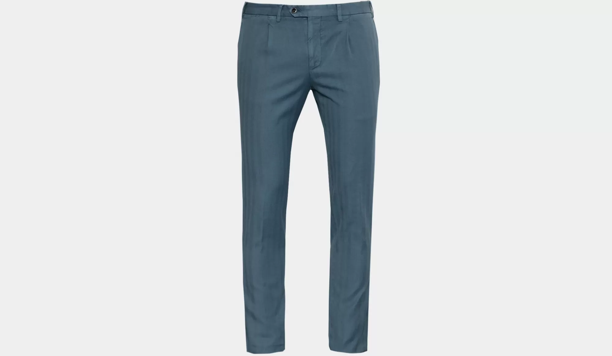 New Germano Herringbone Trousers Petrol