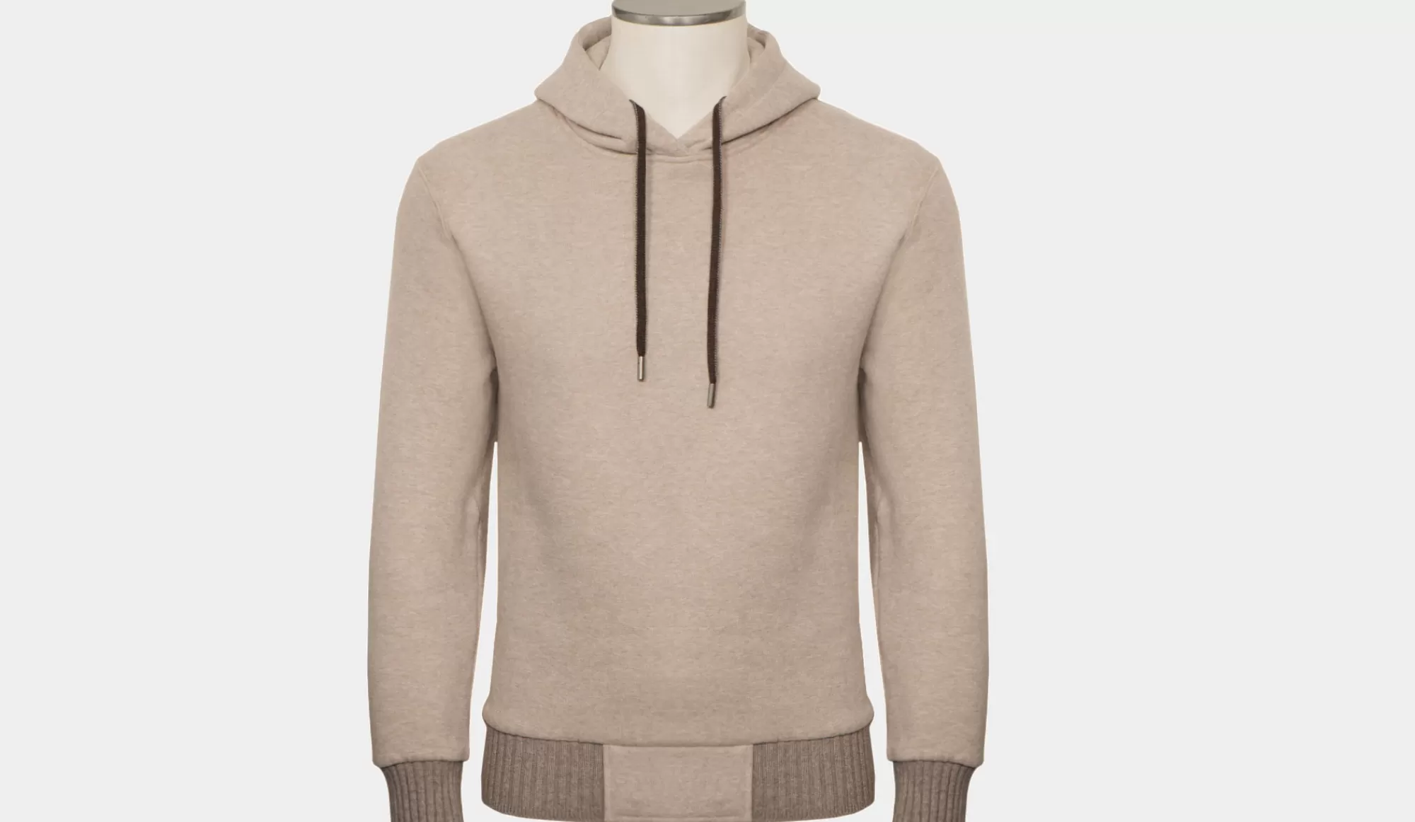 Flash Sale Capobianco Hoodie Cashco Beige