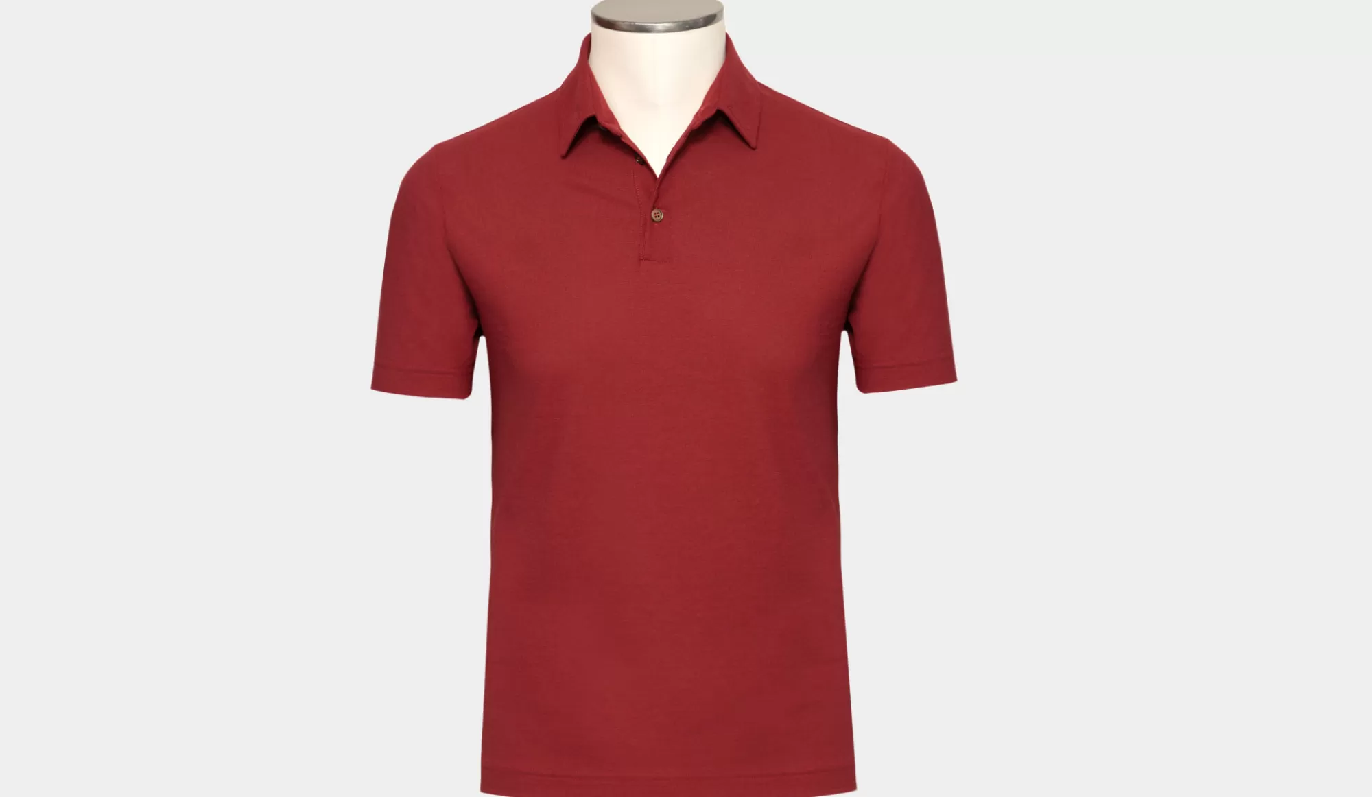 Fashion Zanone Ice-Cotton Polo Coral