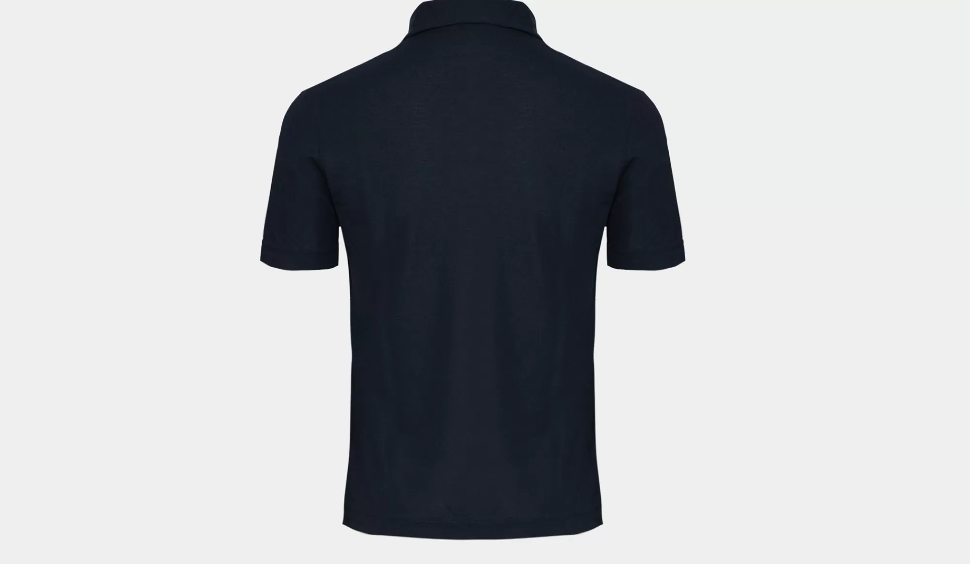 Fashion Zanone Ice-Cotton Polo Navy