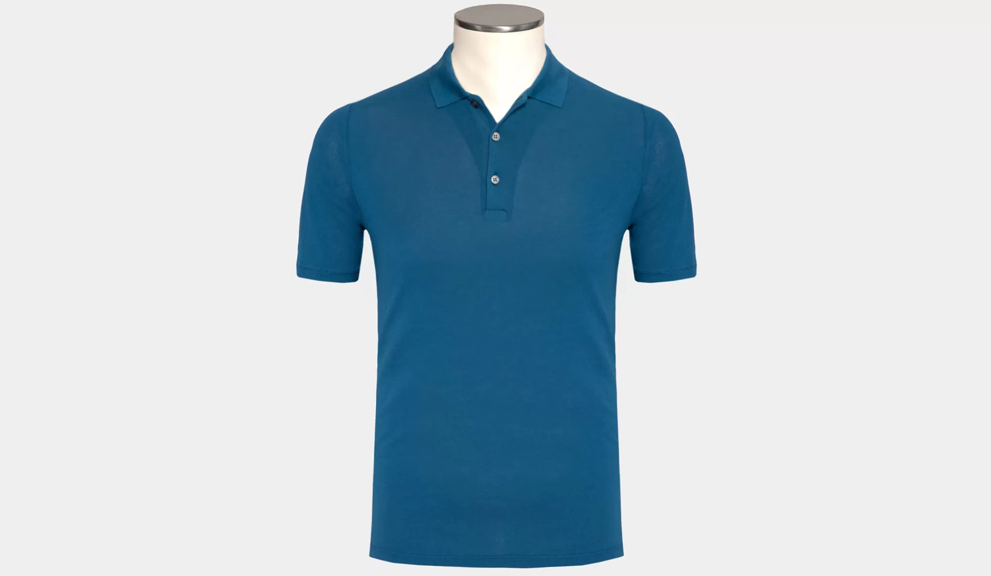 Shop Zanone Ice-Piquet Polo Petrol