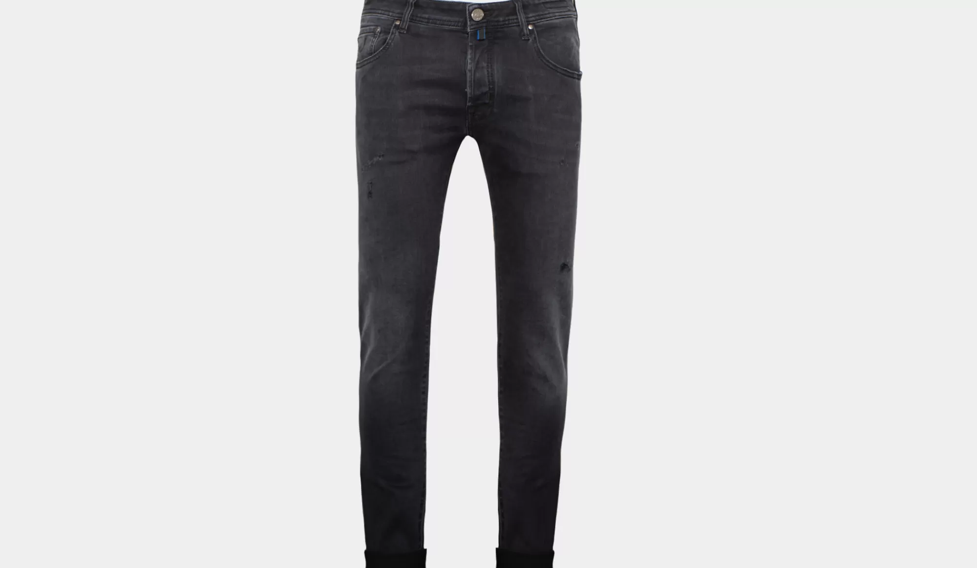 Cheap Jacob Cohen Jeans Destroyed Black