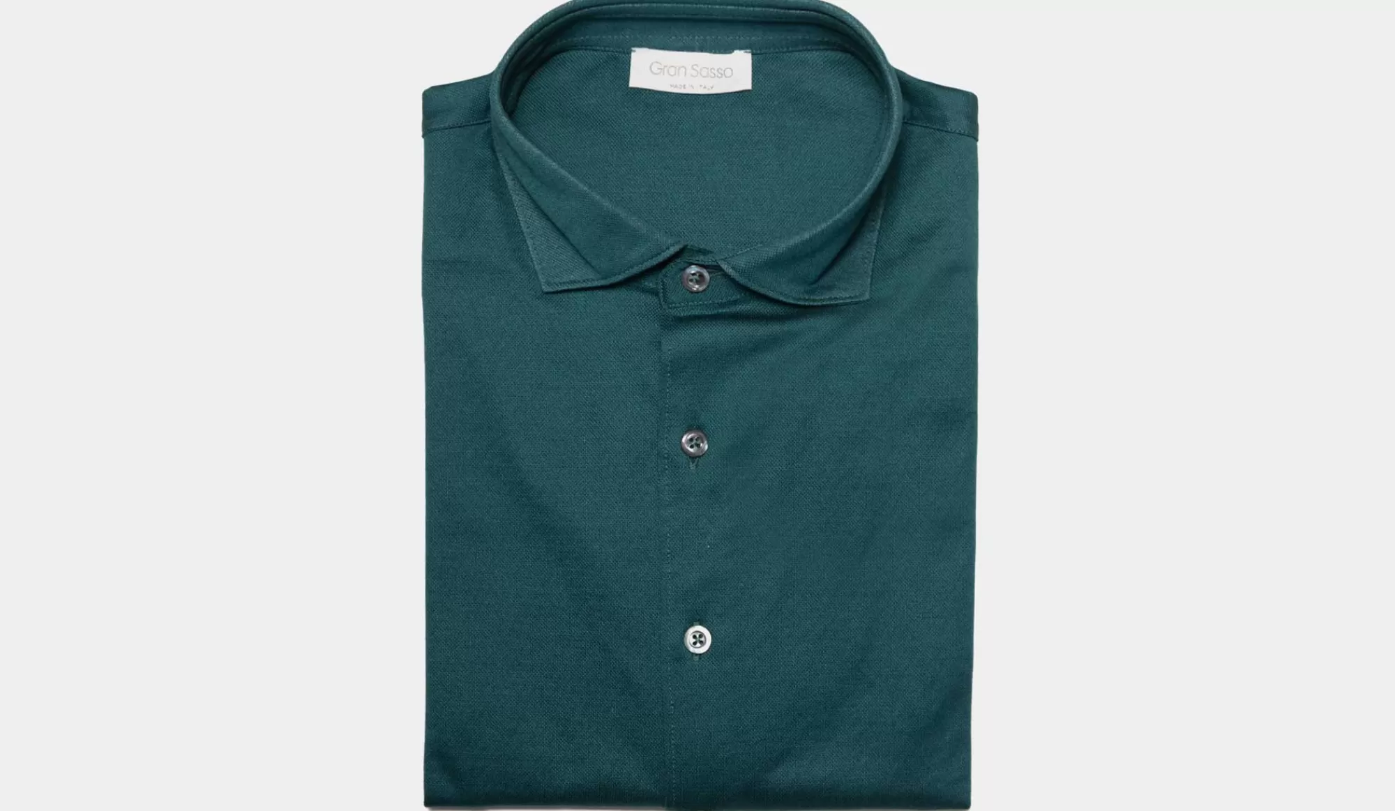 Cheap Gran Sasso Jersey Pique Emerald