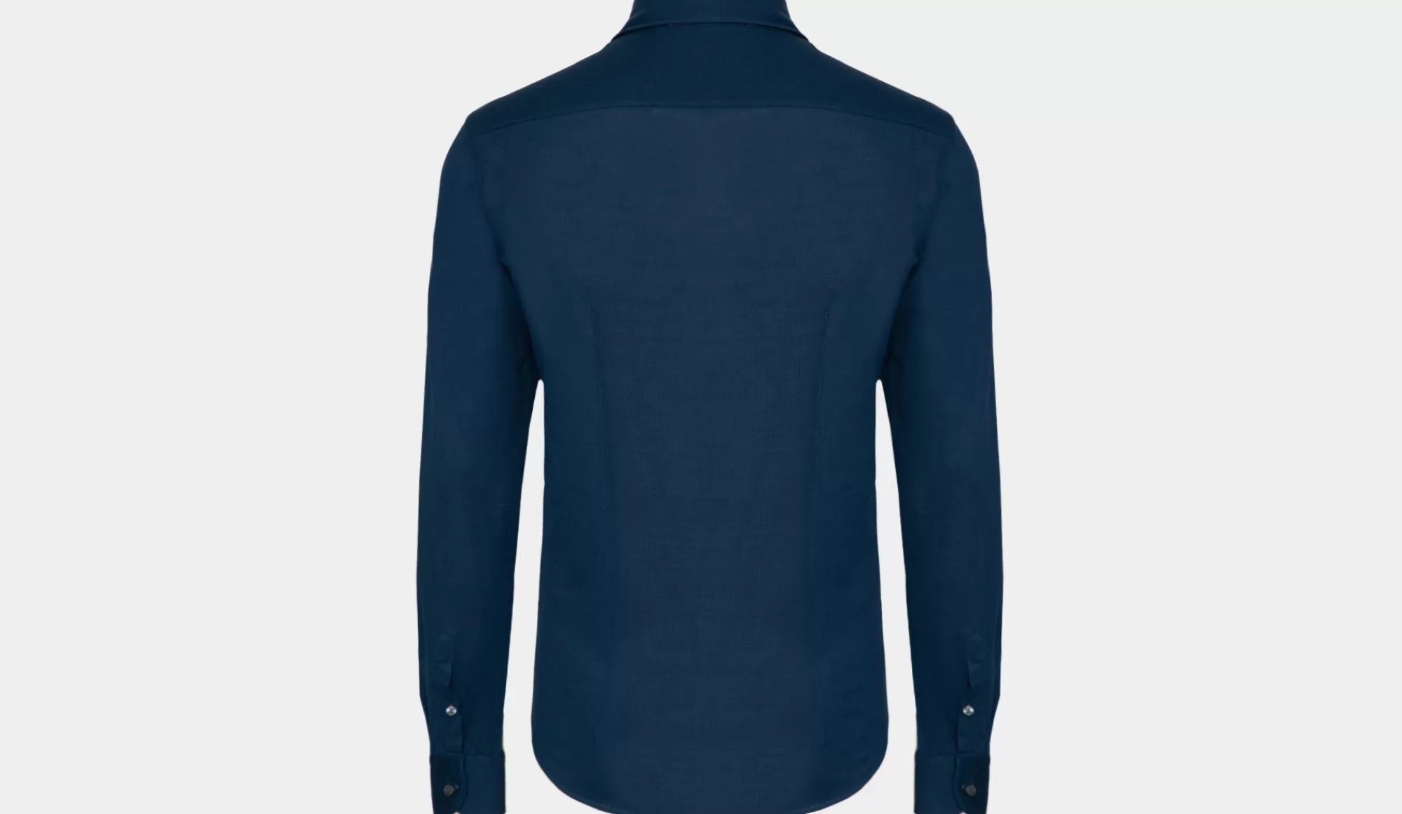 Flash Sale Gran Sasso Jersey Pique Shirt Blue