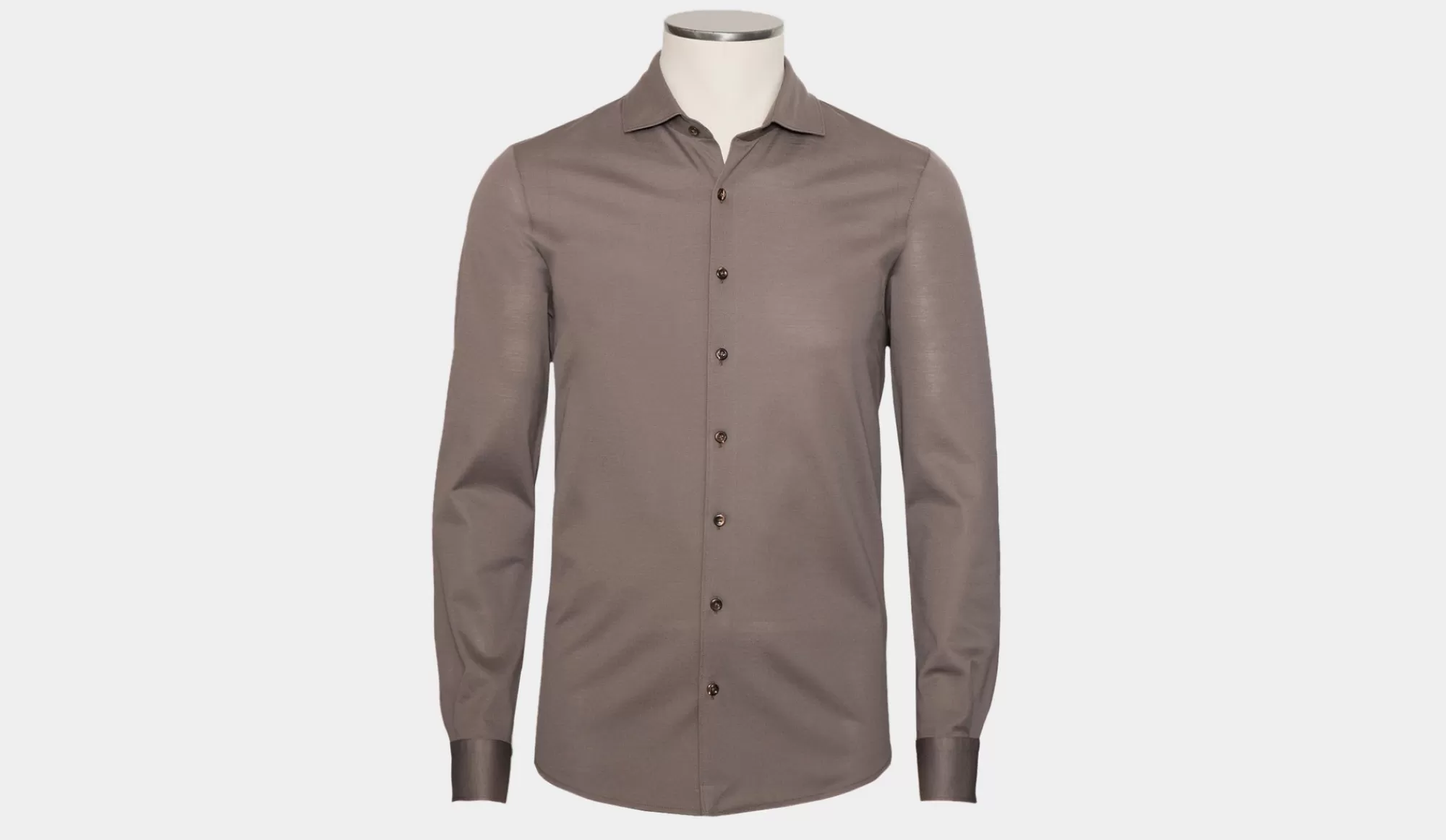 Store Gran Sasso Jersey Pique Taupe