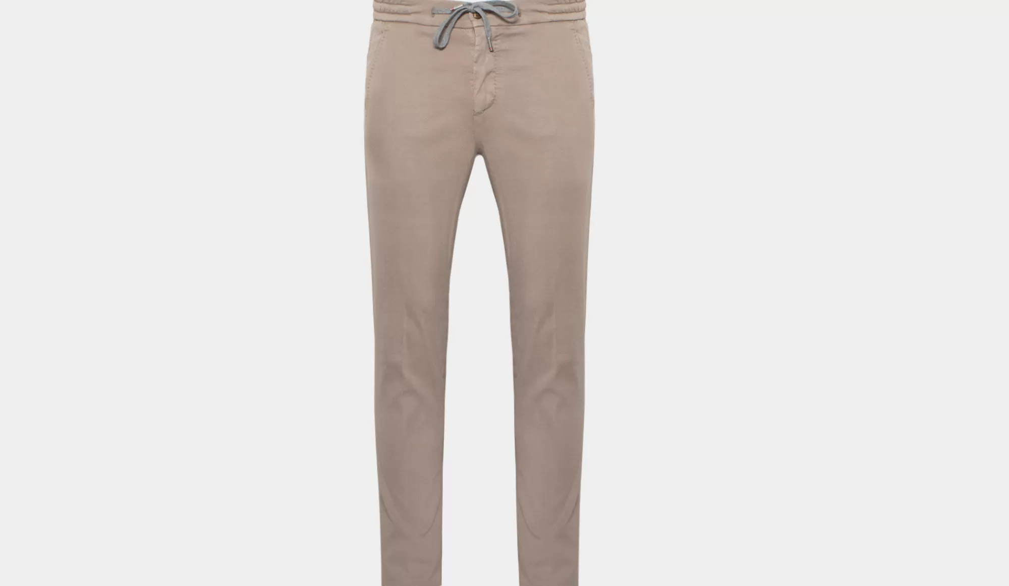 Discount Marco Pescarolo Jogger Chino Taupe