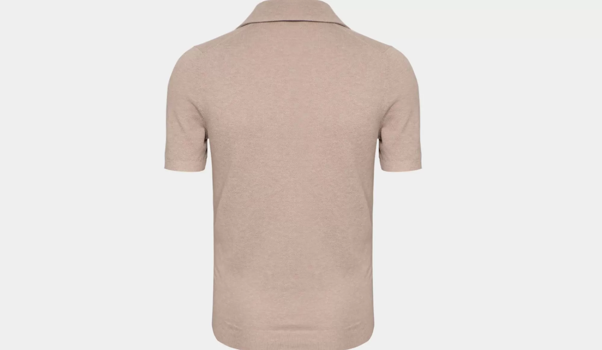 Store Gran Sasso Knitted Polo Beige