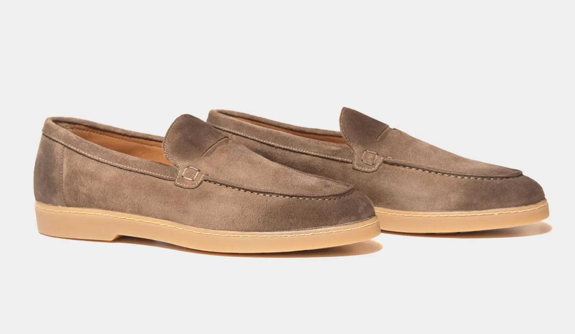 Online Doucals Loafer Penny Suede Brown