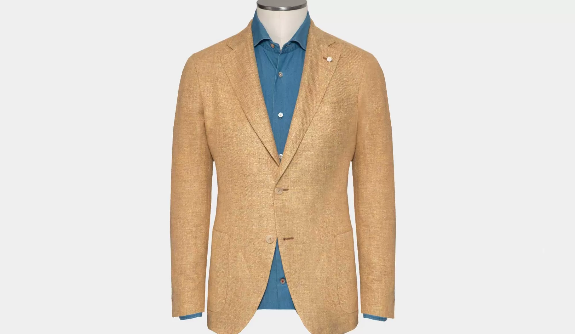 Cheap Lubiam Jacket Vbc 'Vintage' Yellow