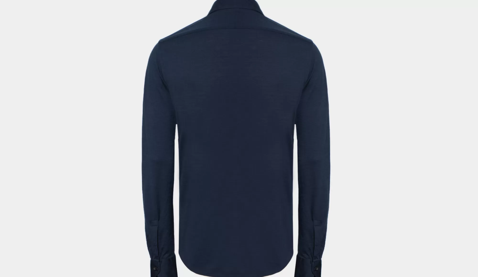 New Xacus Merino Jersey Shirt Navy