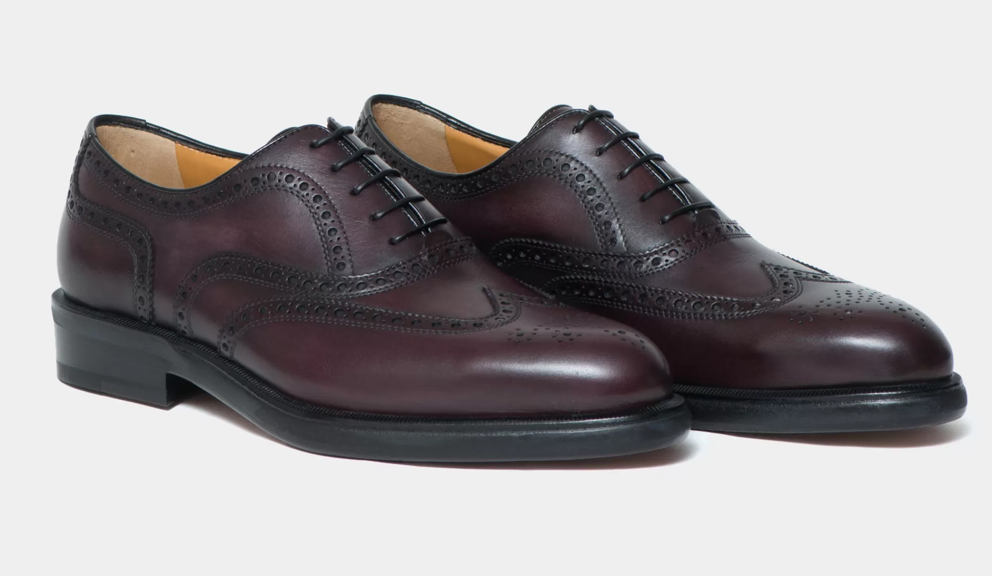 Store Testoni Oxford Burgundy