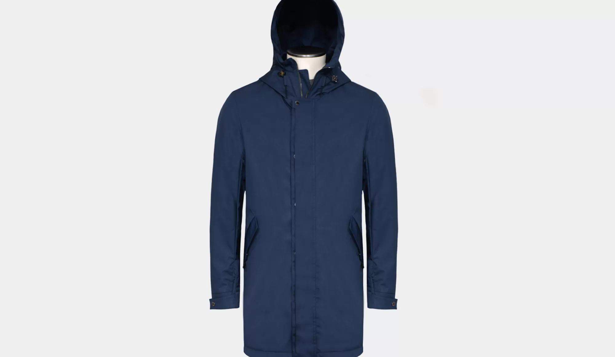 Online Moorer Parka Si-Millenio-Tes Indigo