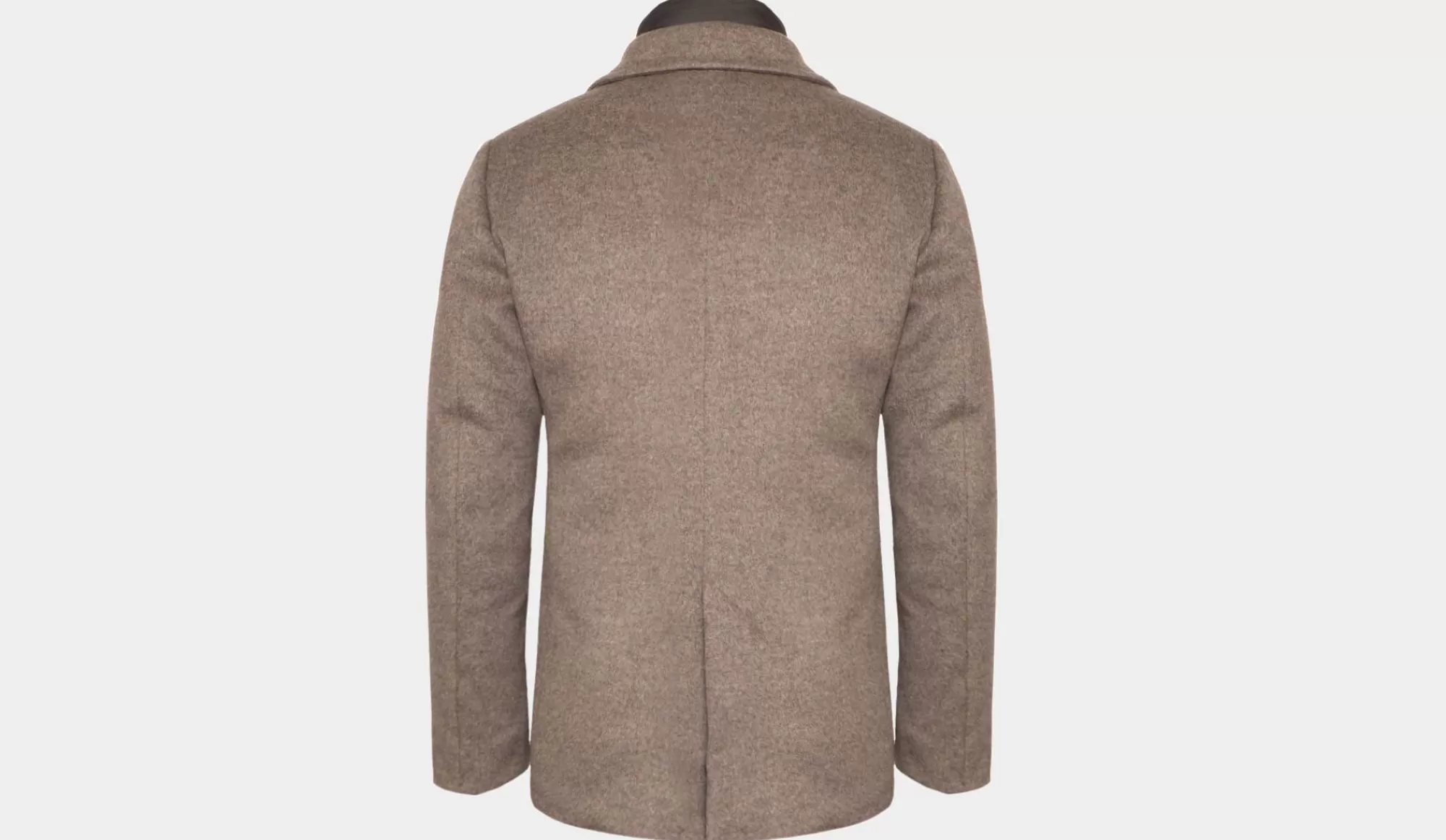 Sale Moorer Pea-Coat Bolghi-Le Taupe