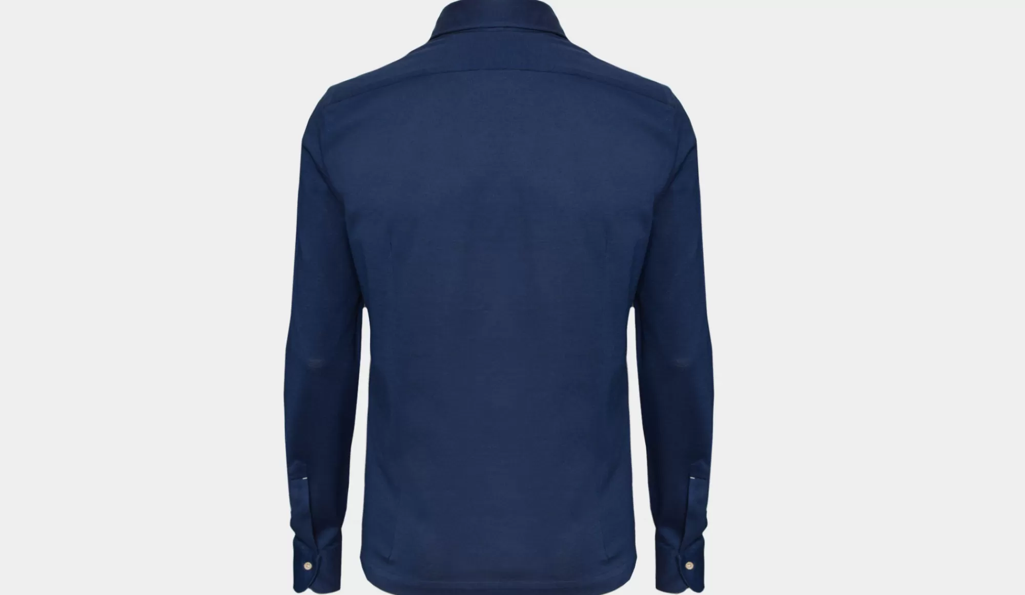 New Mazzarelli Polo Camicia Pique Blue