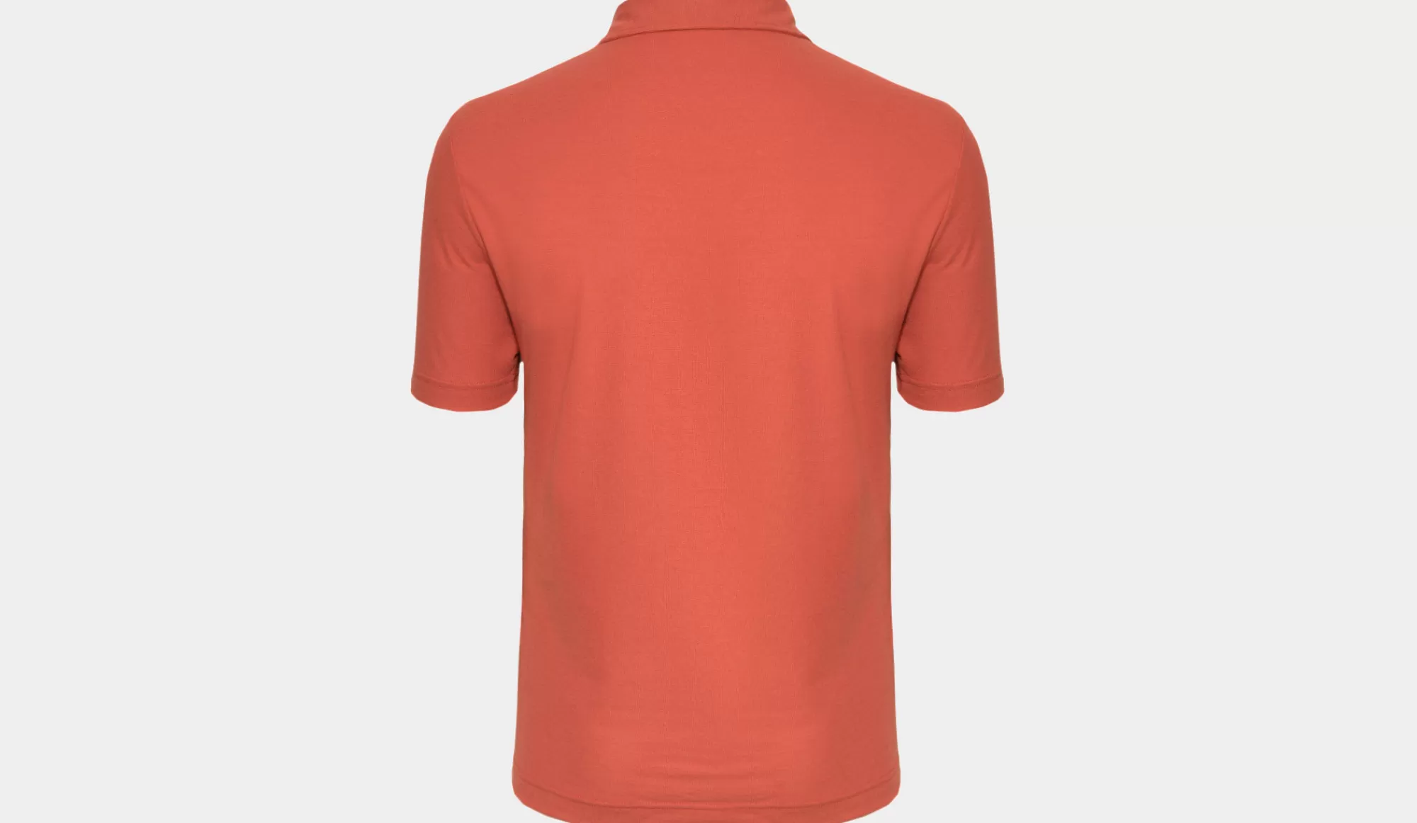 New Zanone Polo Ice-Cotton Terracotta